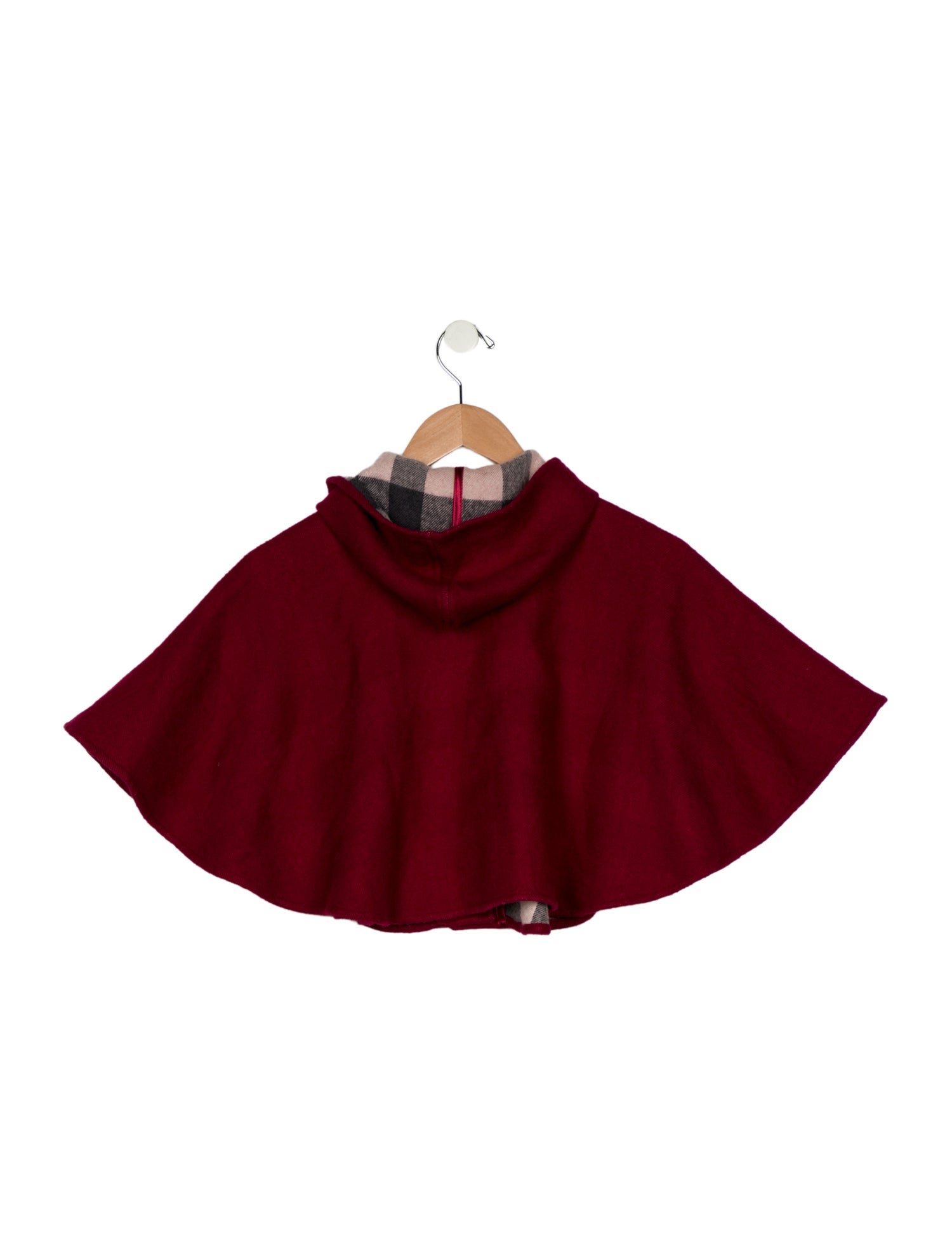 Burberry Toddler Girls' Hooded Poncho