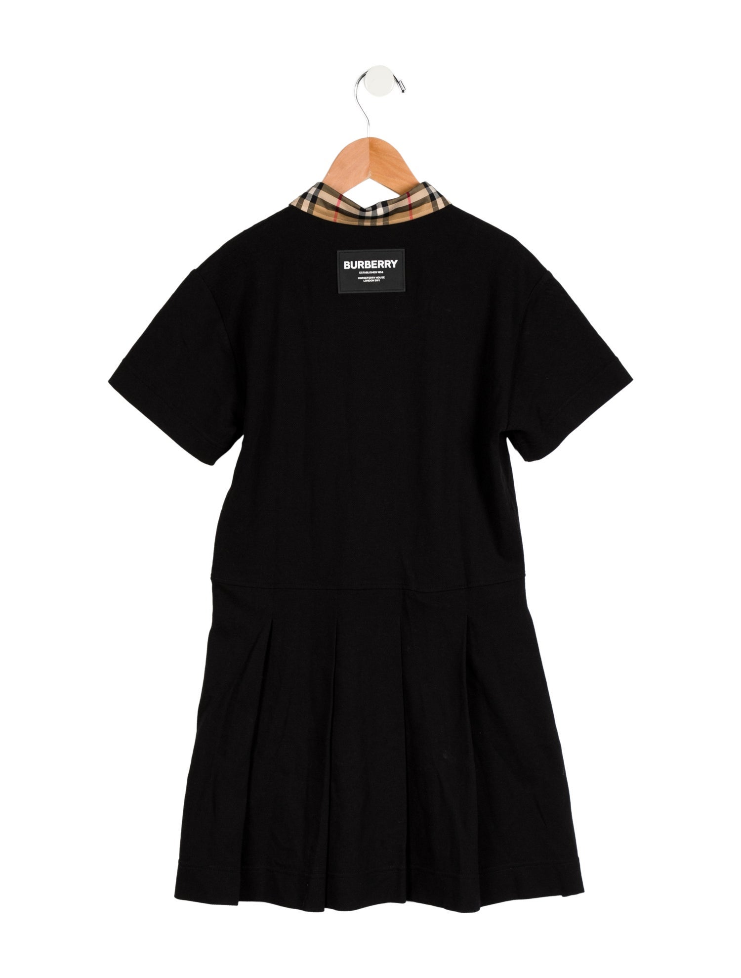 Burberry Girls' Short Sleeve Dress