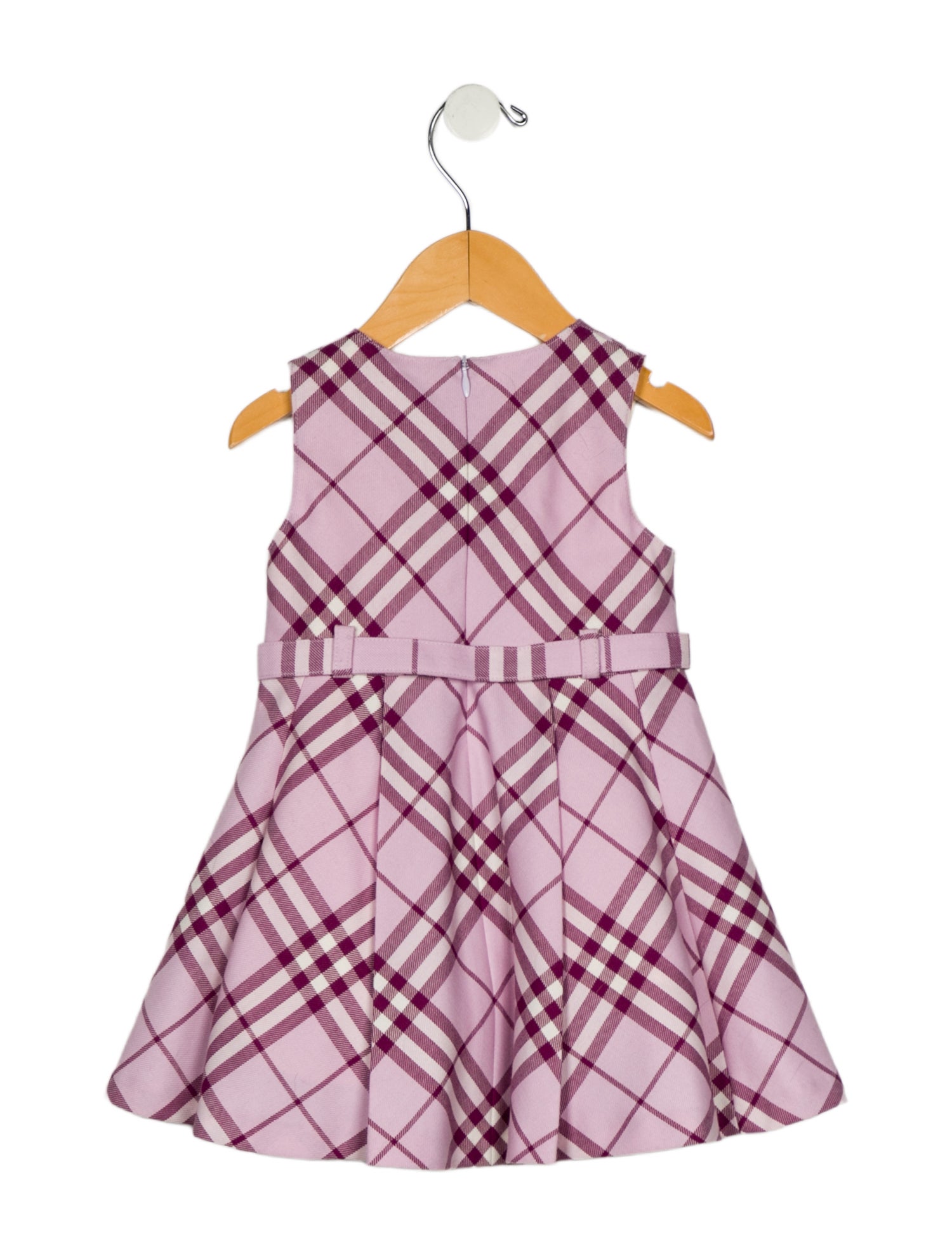 Burberry Girls Belted Nova Check Dress
