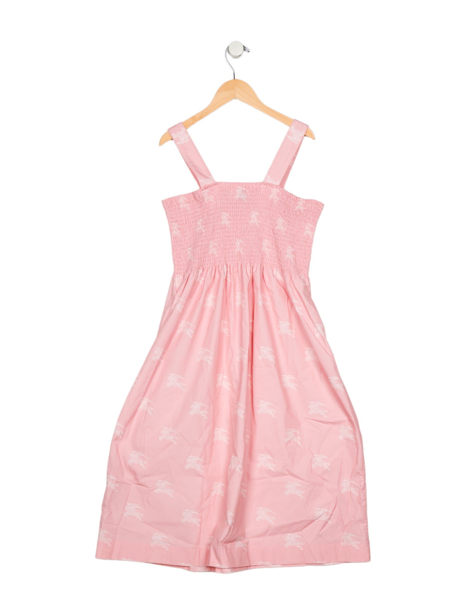 Burberry Girls Equestrian Print Dress