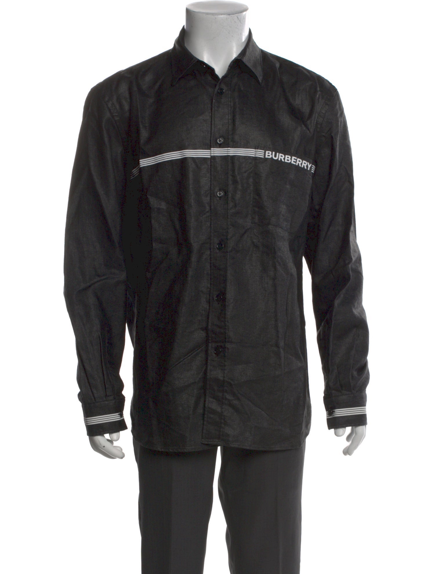 Burberry Signature Logo Graphic Print Shirt
