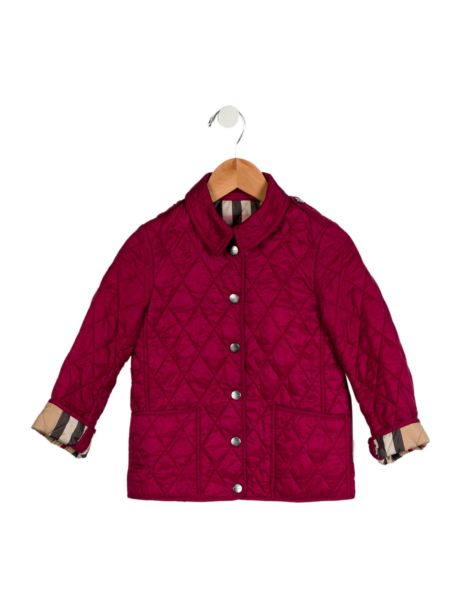 Burberry Girls' Quilted Jacket