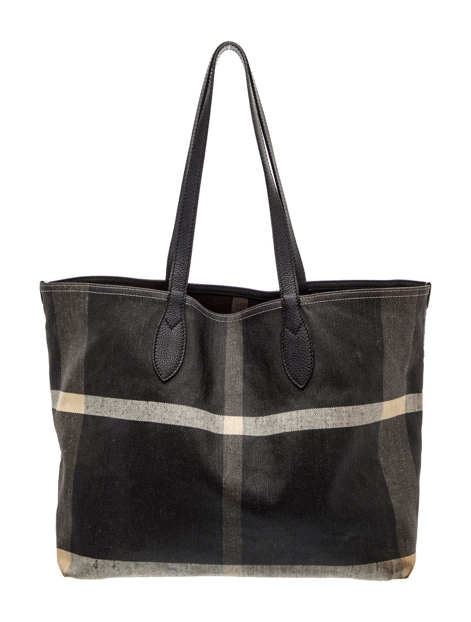 Burberry Canvas Tote - Black Totes, Handbags - BUR577235 | The