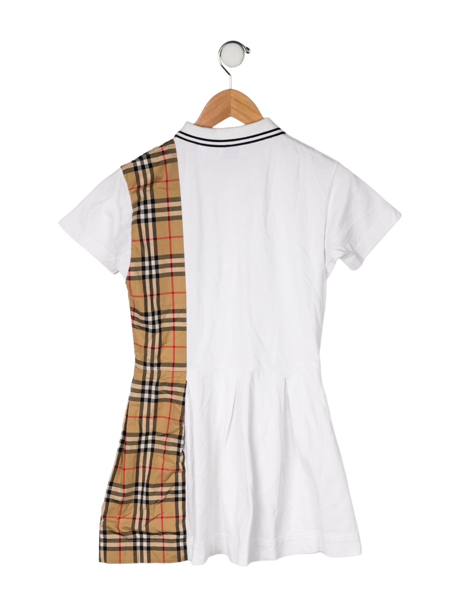 Burberry Short Sleeve Vintage Check Dress
