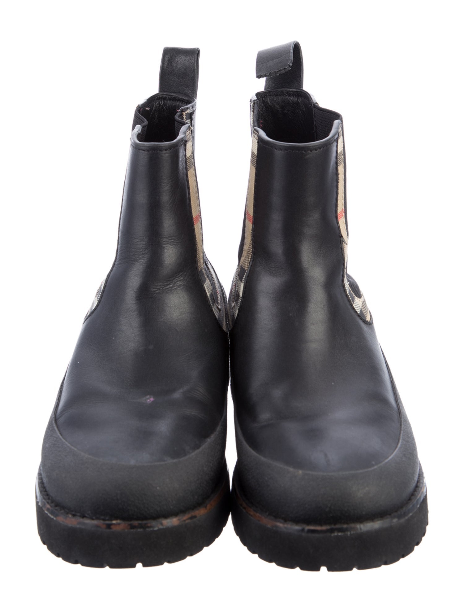 Burberry Leather Ankle Boots
