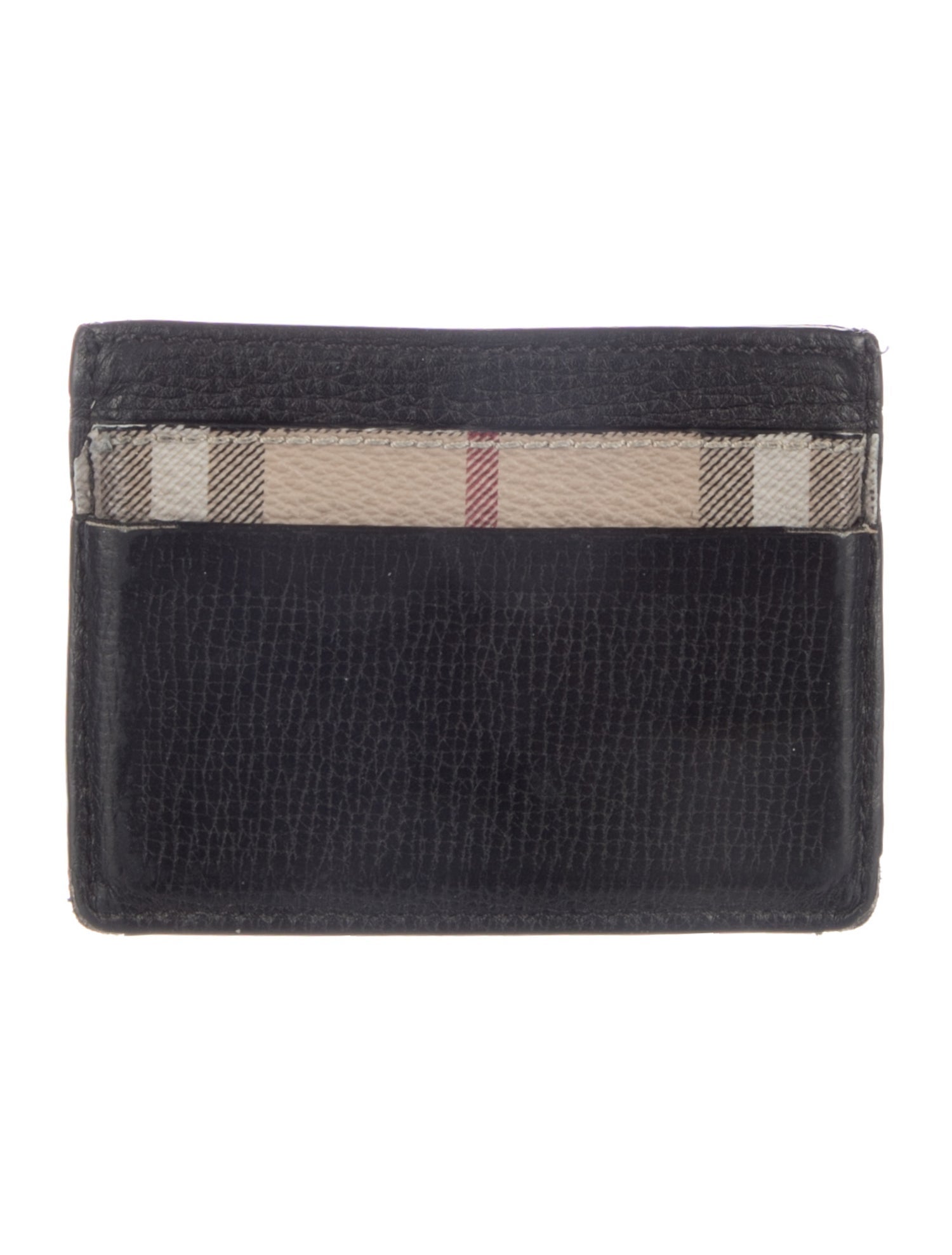 Burberry Leather Printed Card Holder