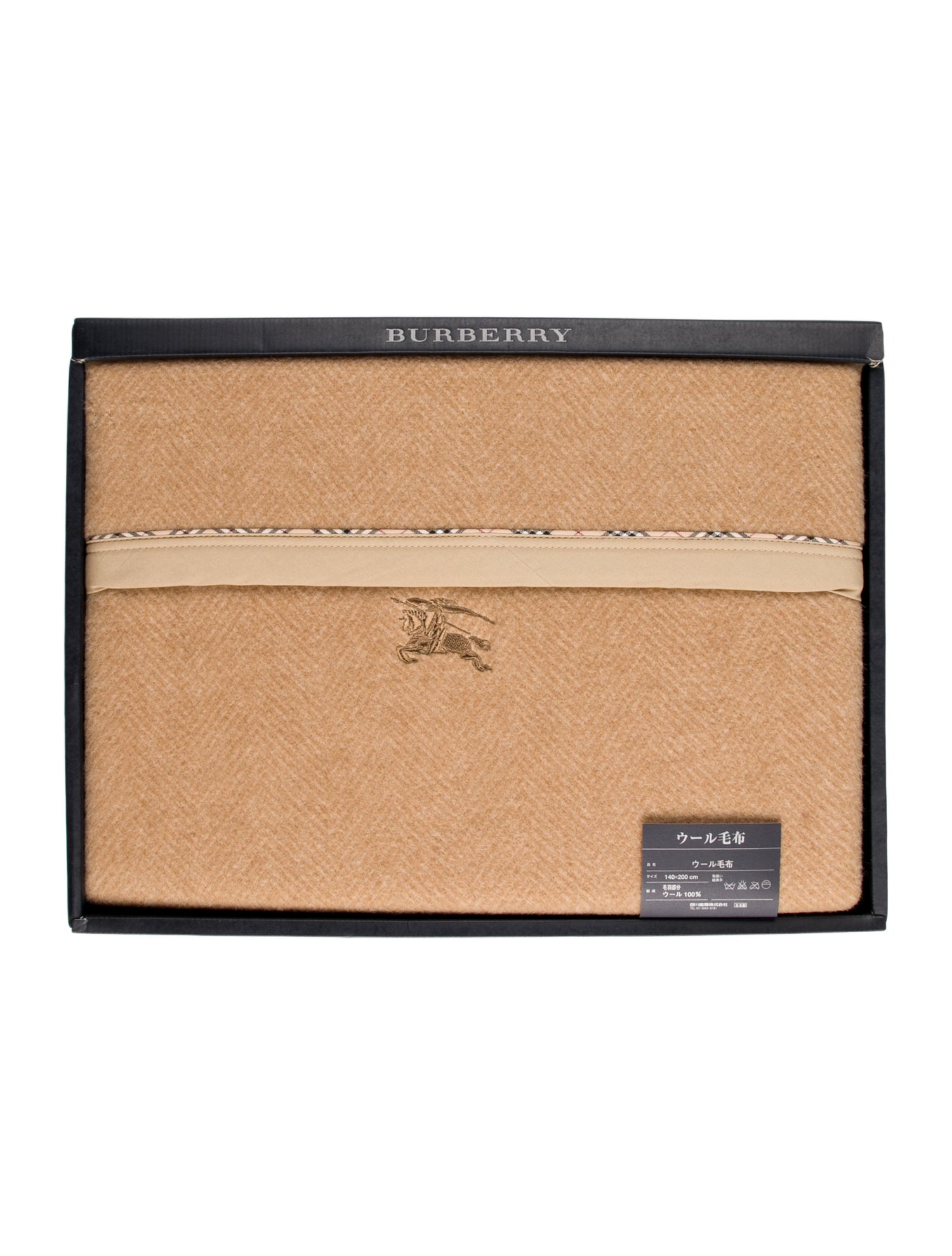 Burberry Vintage Wool Blanket