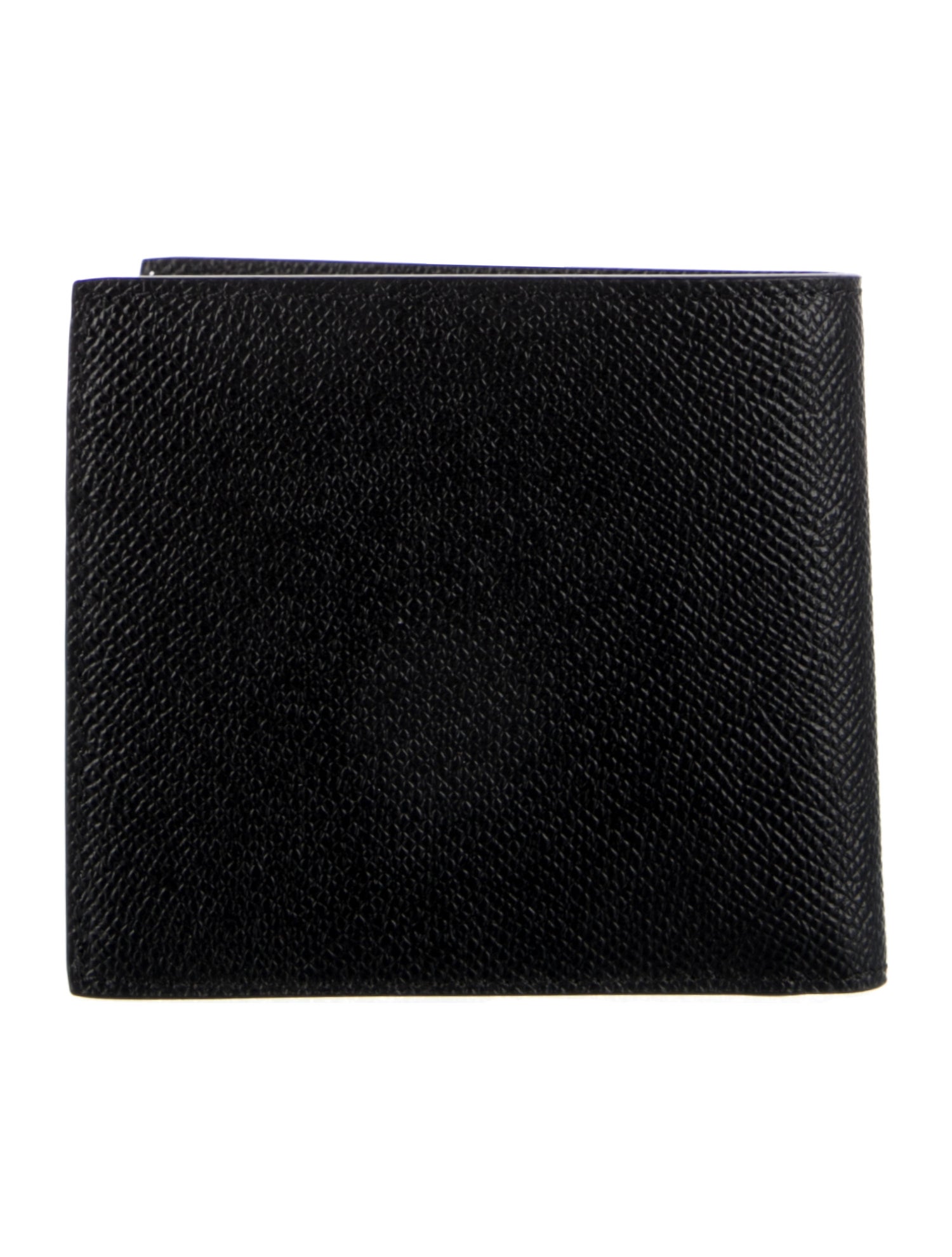 Burberry Leather Printed Bifold Wallet