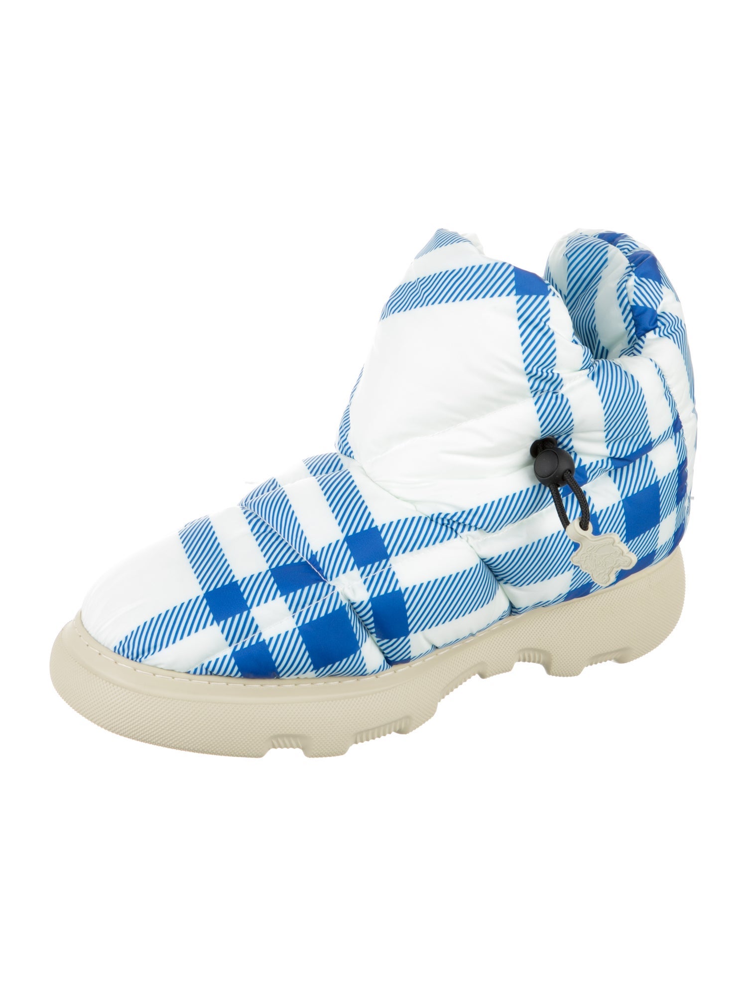 Burberry Plaid Print Rain Boots w/ Tags