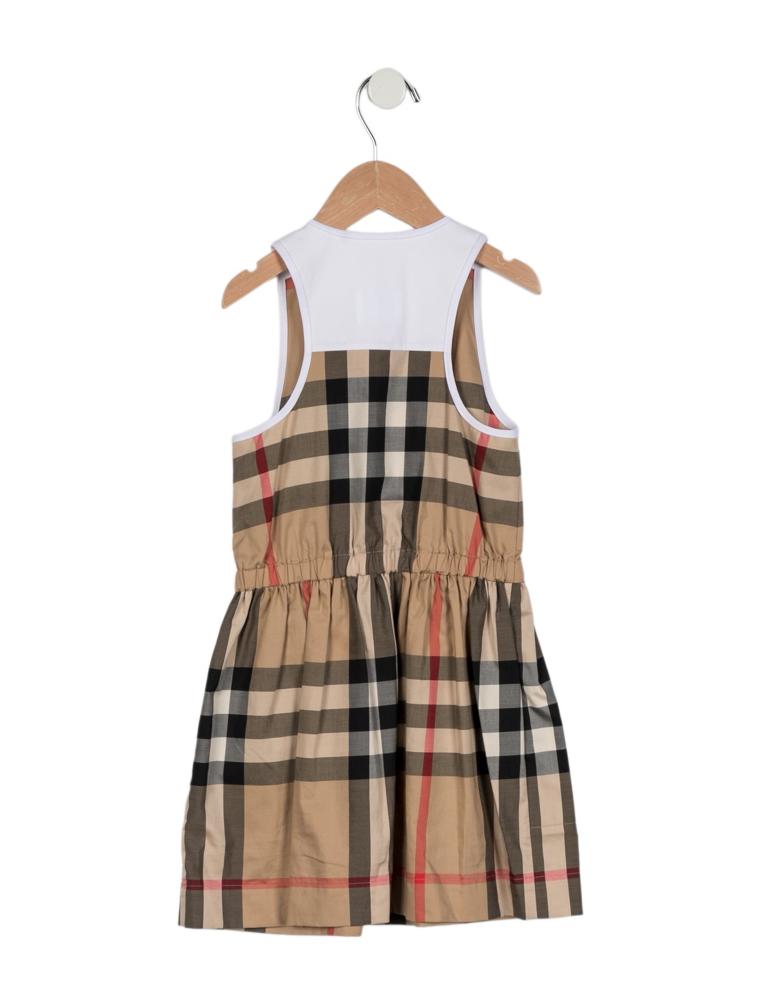 Burberry Toddler Girls' House Check Pleated Dress