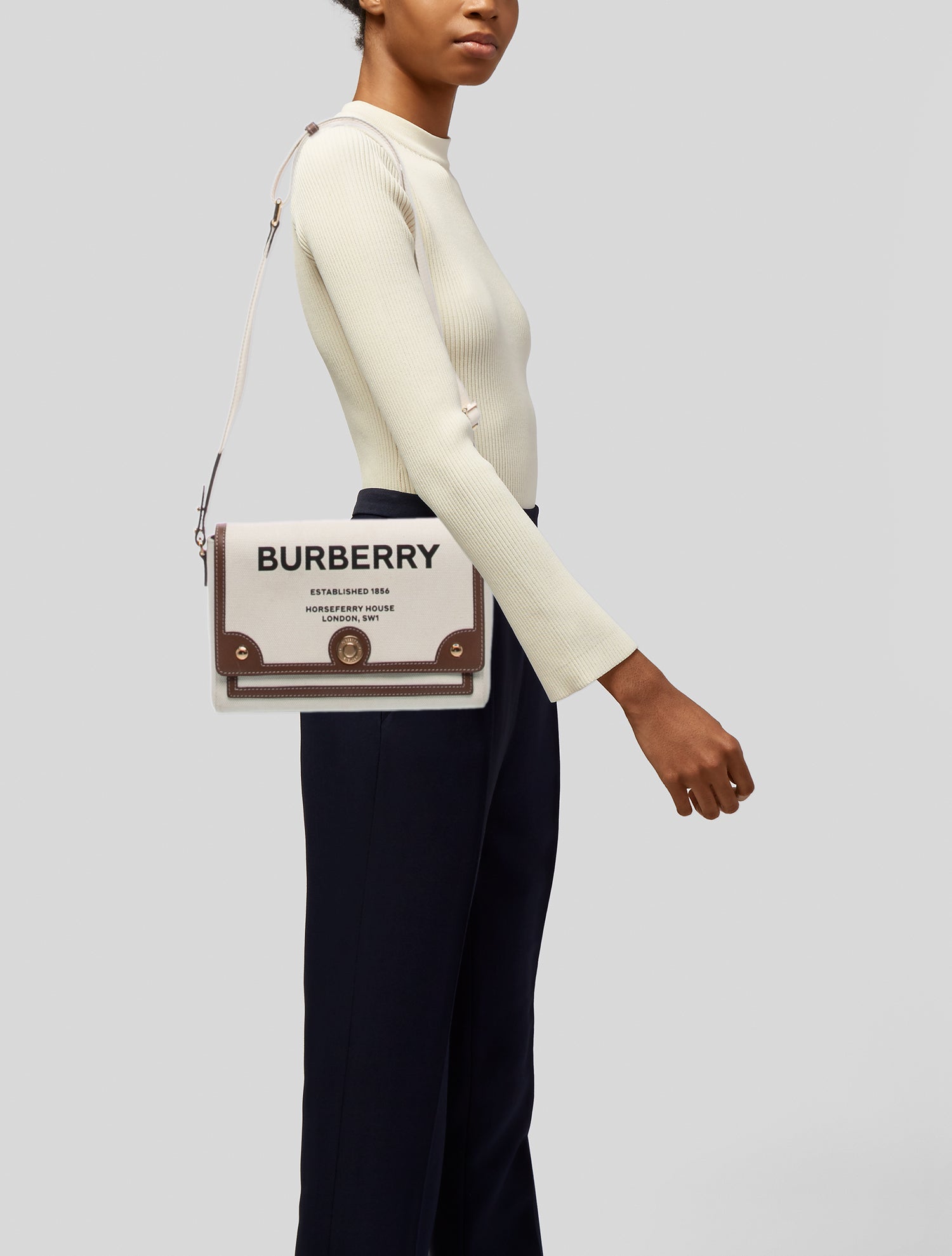 Burberry Horseferry Check Shoulder Bag