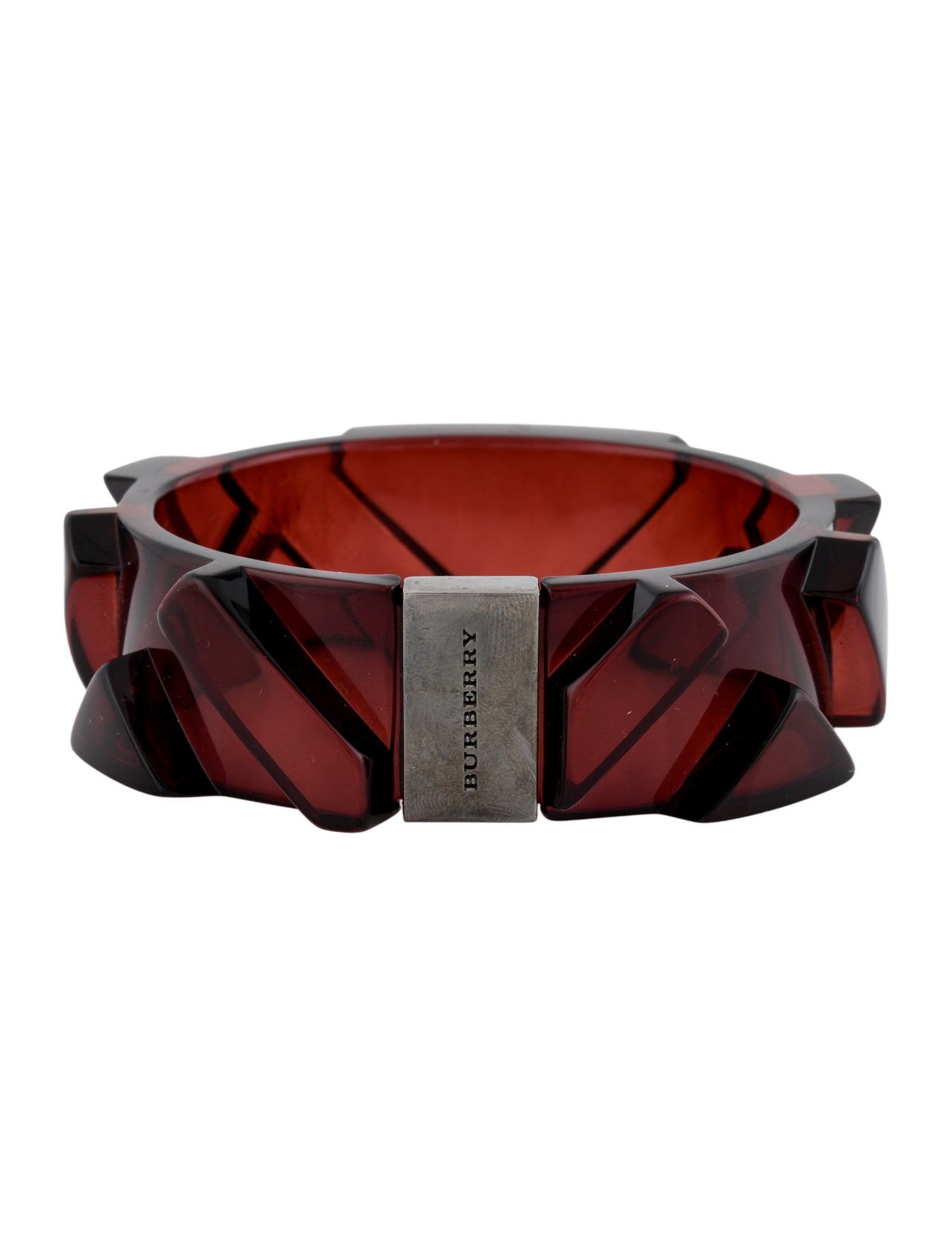 Burberry Resin Geometric Bangle Bracelet