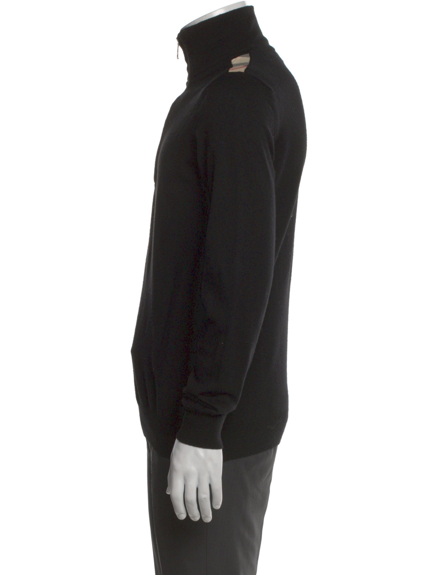 Burberry Brit Merino Wool Turtleneck Polo Sweater