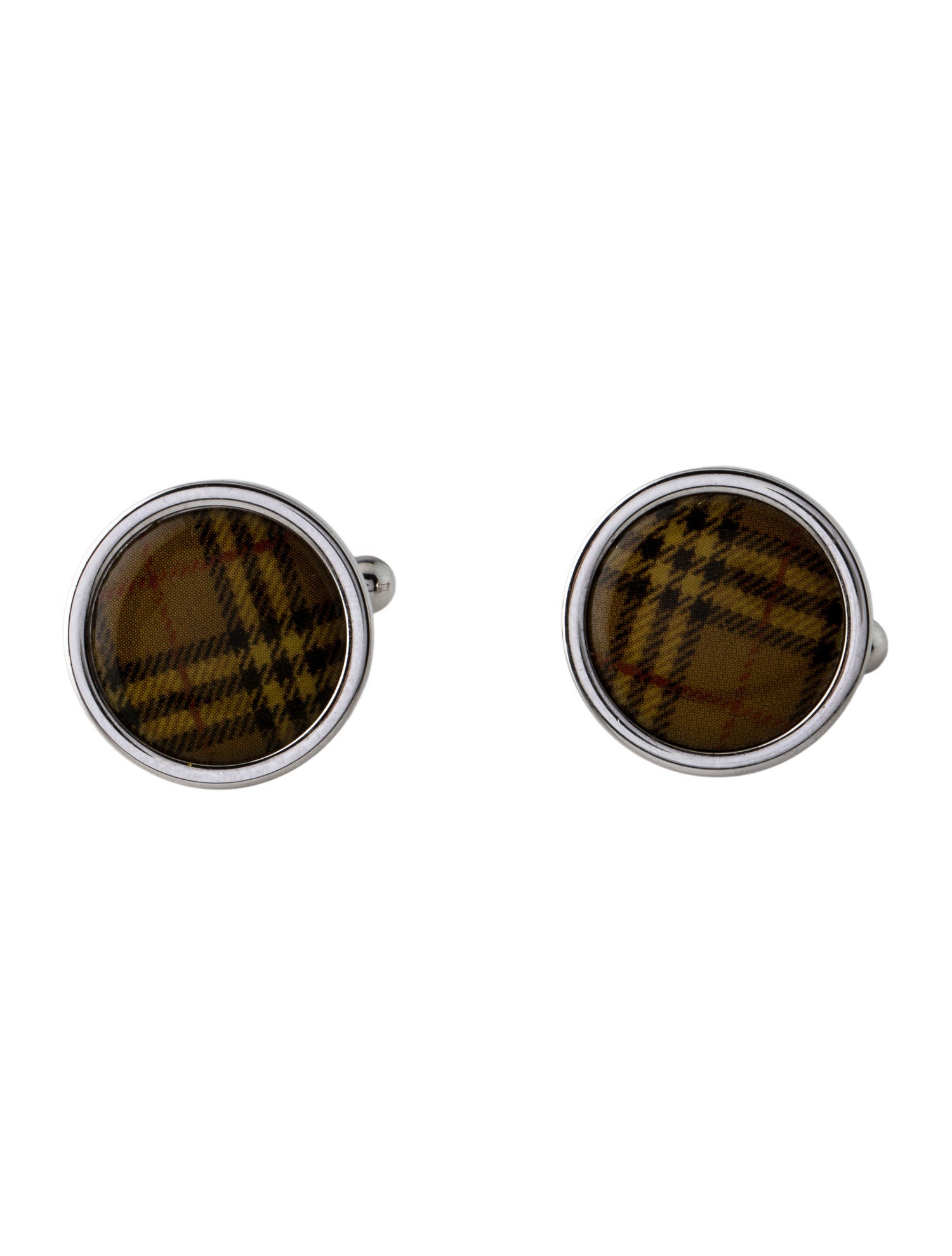 Burberry Vintage Nova Check Cufflinks