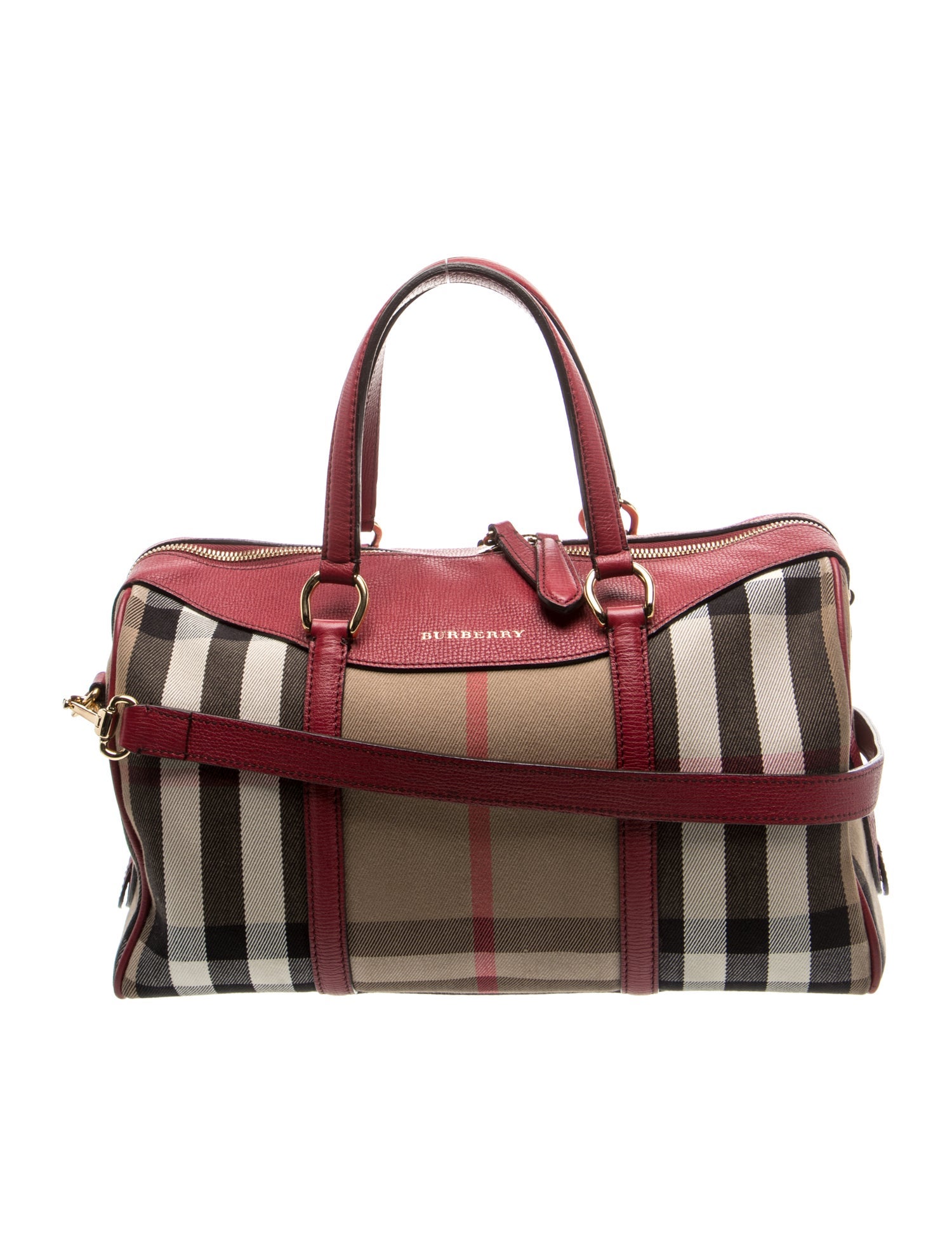 Burberry House Check Top Handle Bag