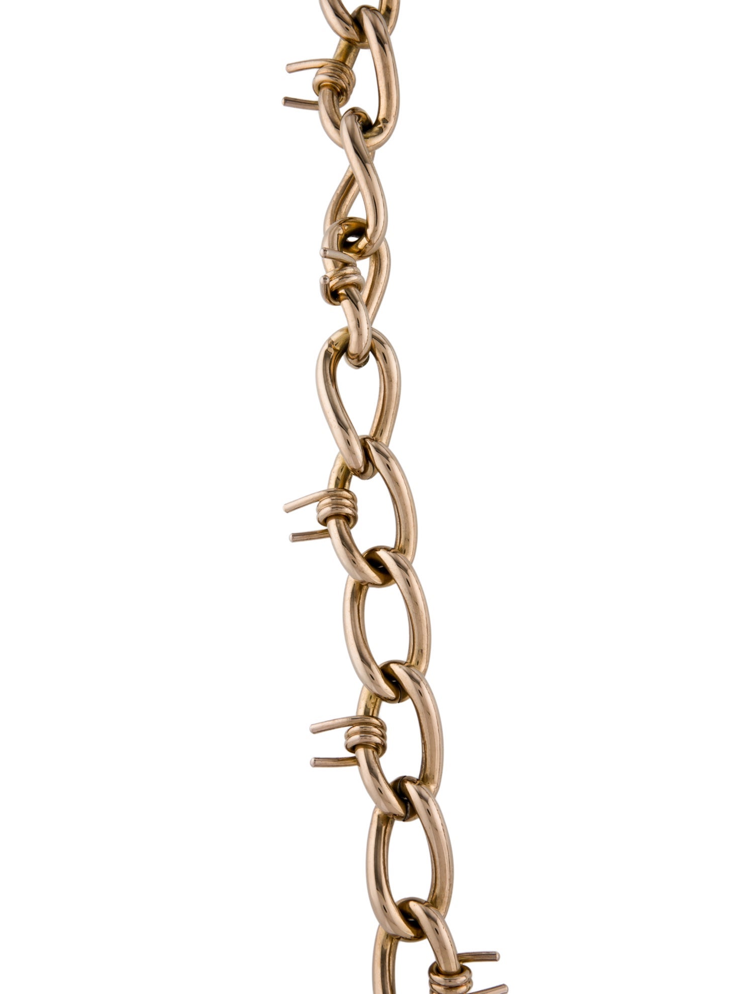 Burberry Barbed Wire Chain Necklace