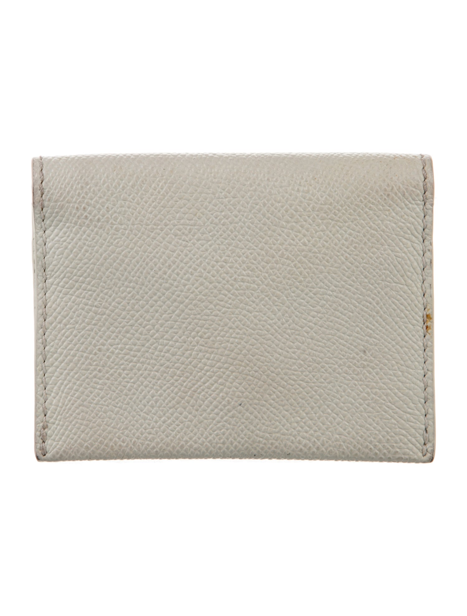 Burberry Leather Compact Wallet