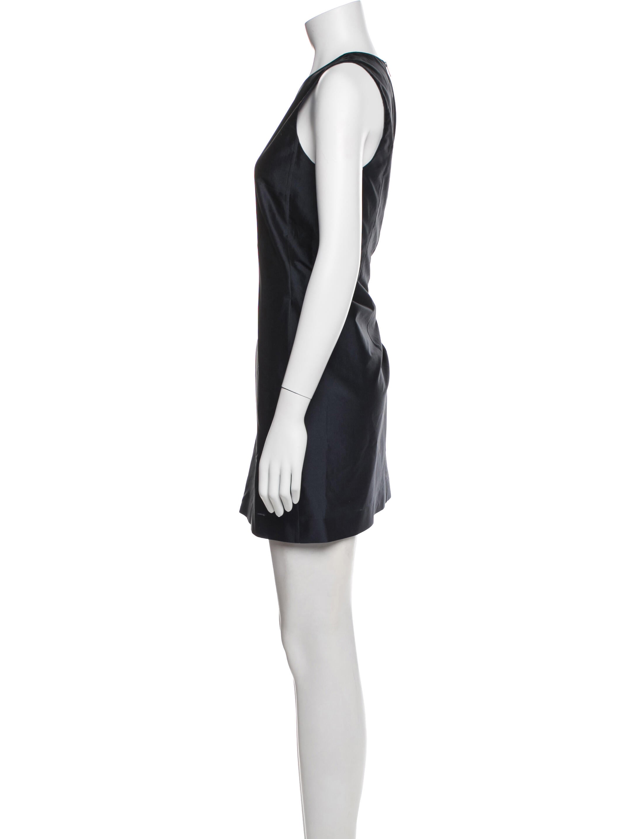 Burberry Crew Neck Mini Dress