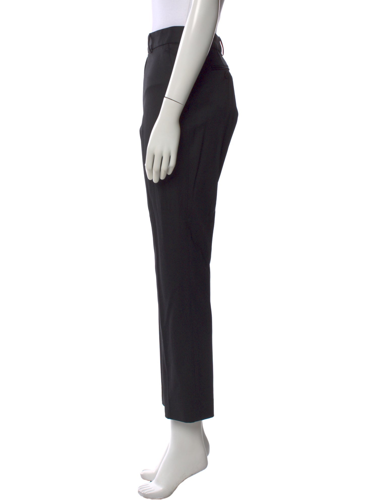 Burberry Wool Straight Leg Pants