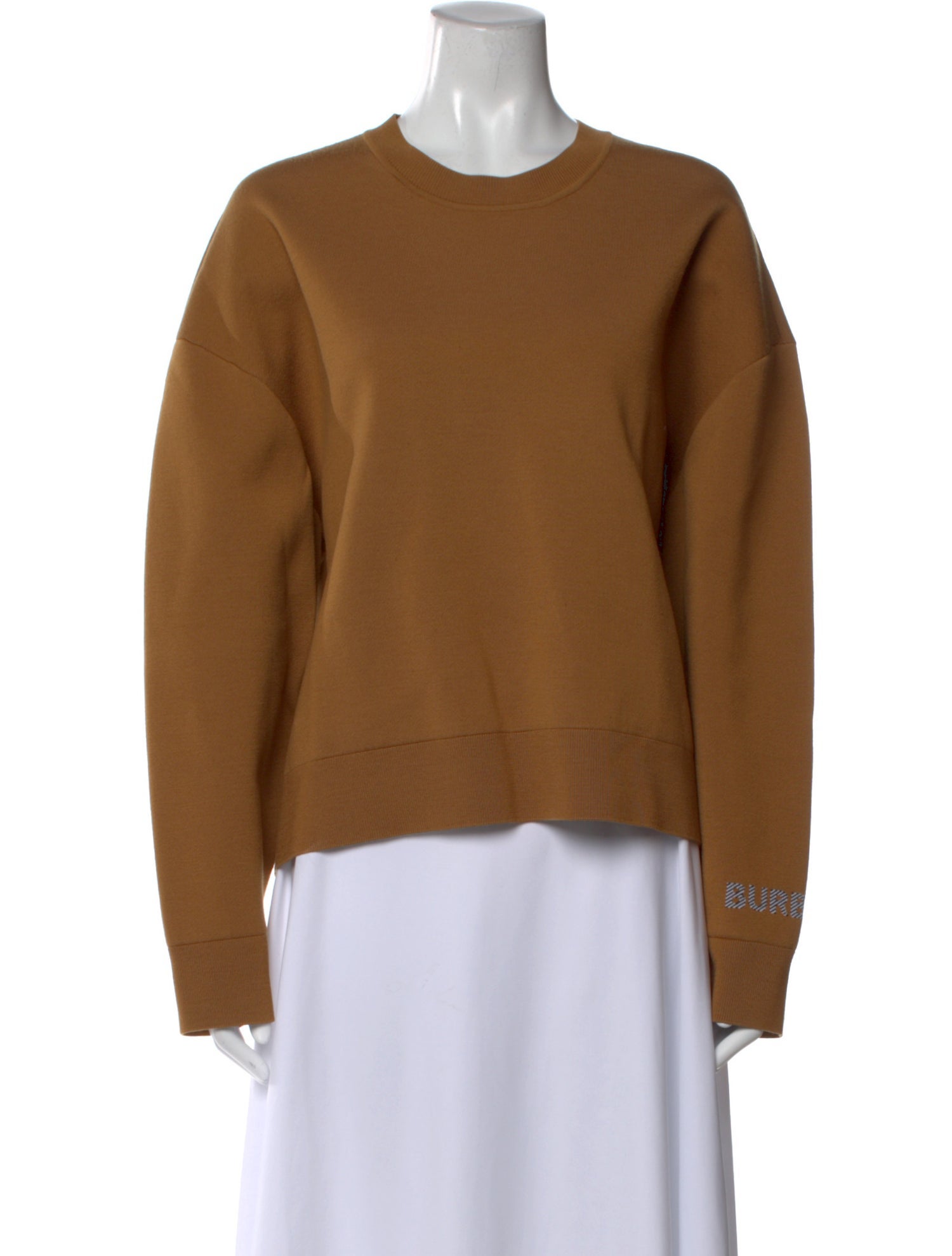 Burberry Crew Neck Long Sleeve Sweatshirt