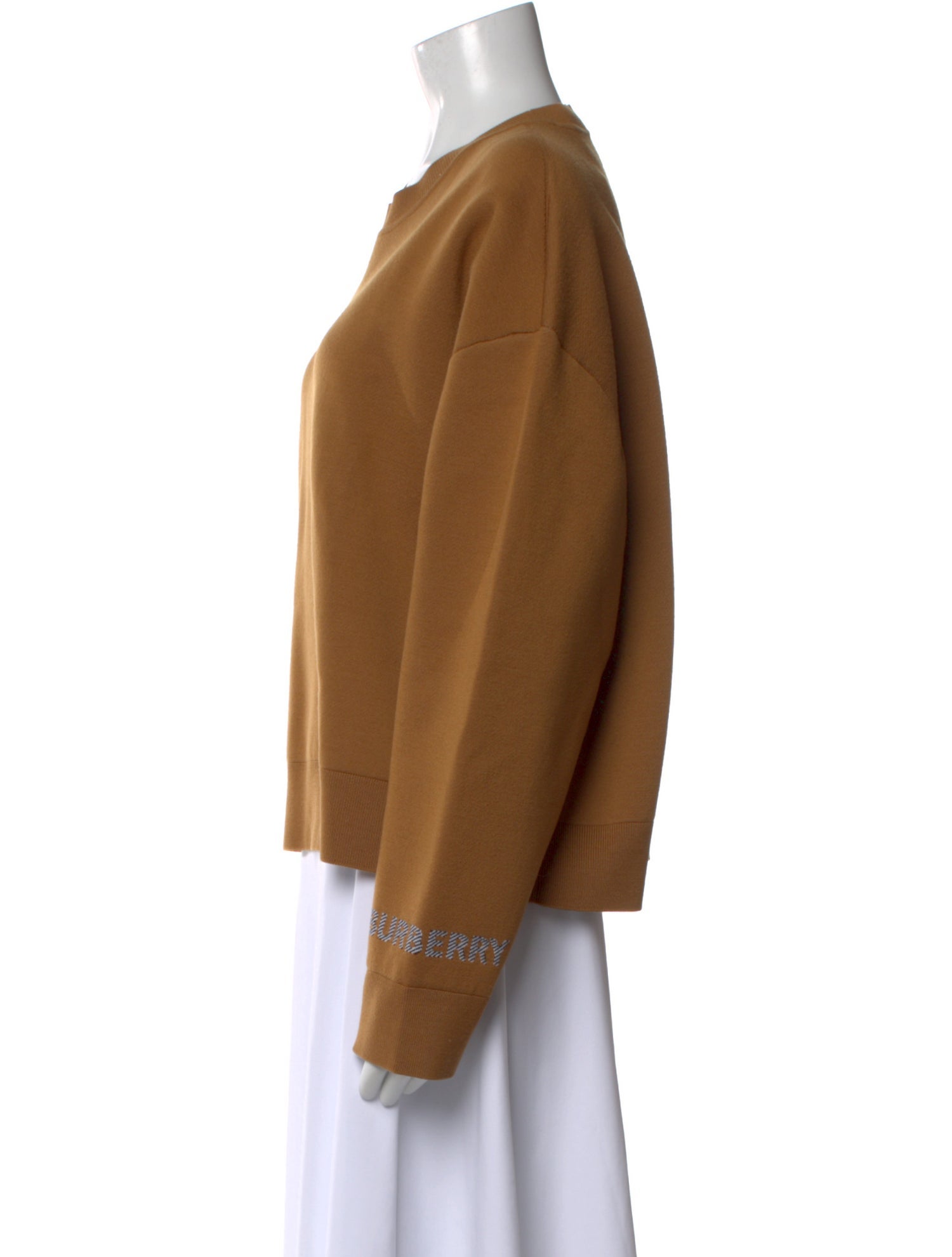 Burberry Crew Neck Long Sleeve Sweatshirt