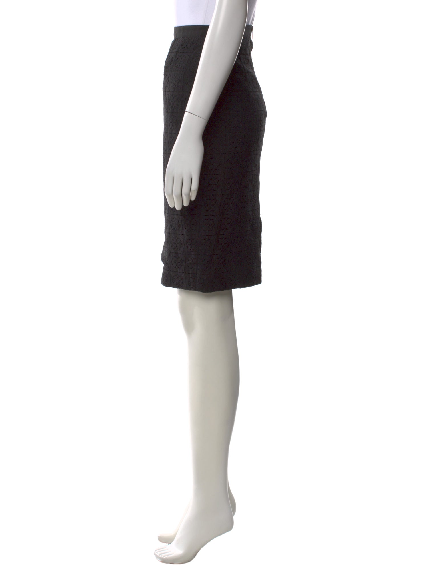 Burberry Patterned Knee-Length Skirt