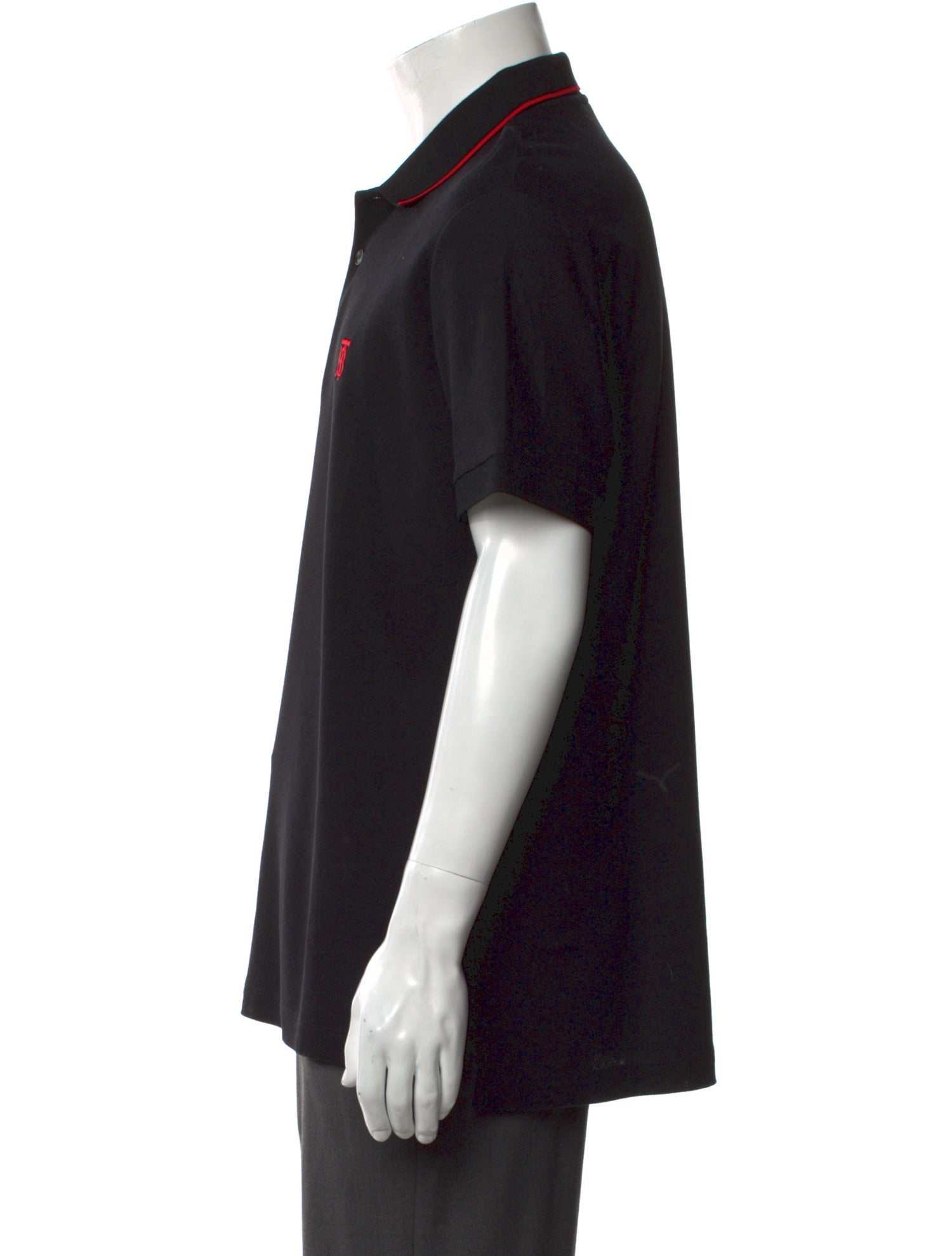 Burberry Collar Short Sleeve Polo Shirt