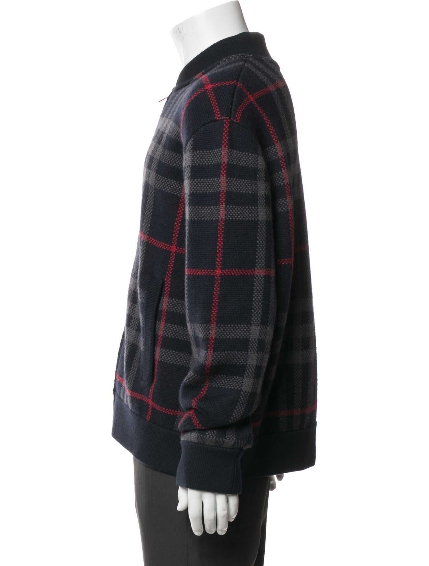 Burberry Wool V-Neck Cardigan