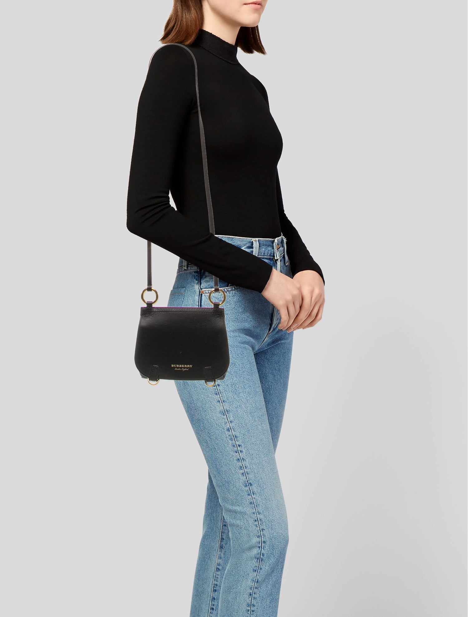 Celine Céline 2017 Medium Swing Bag - Black Shoulder Bags