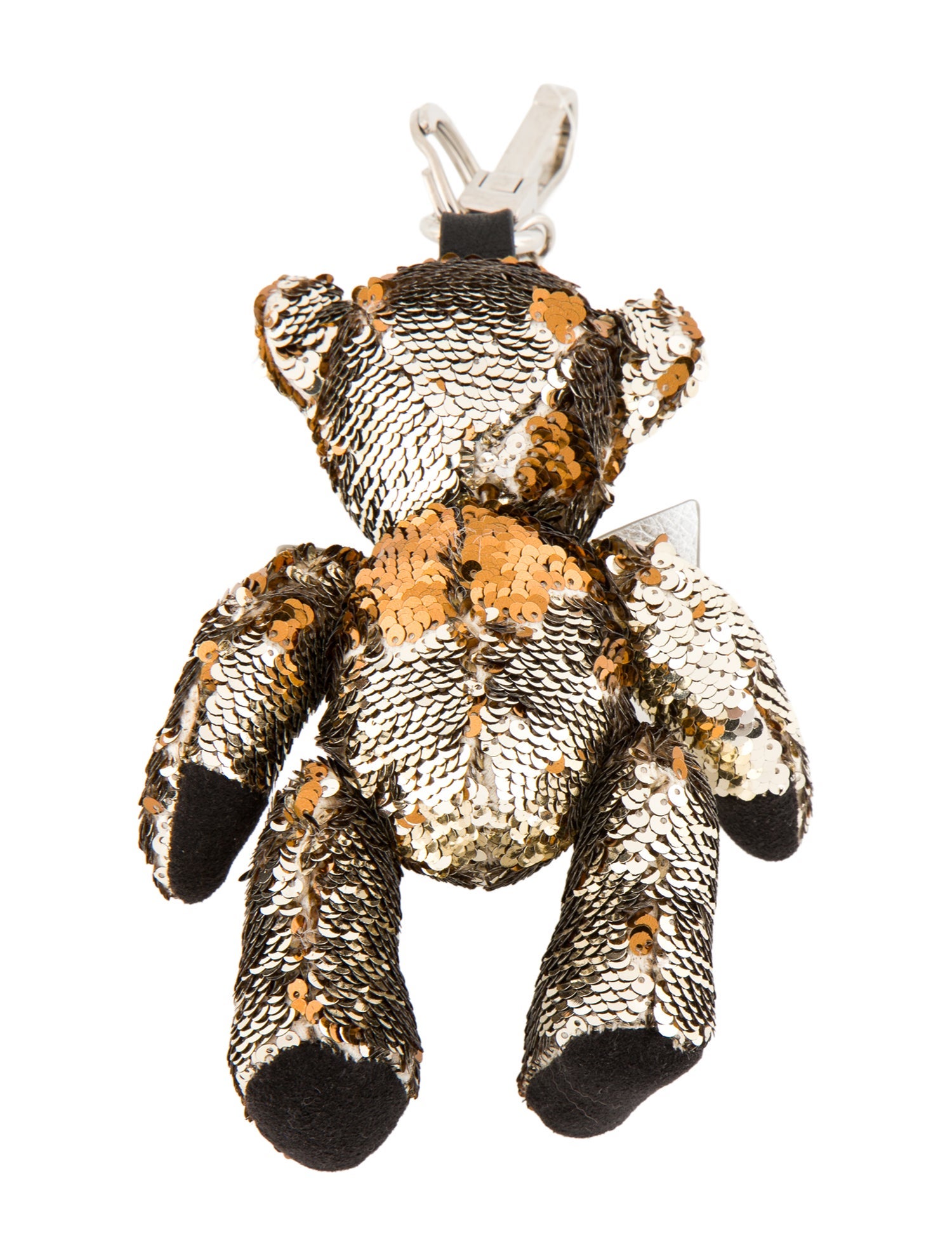 Burberry Bear Bag Charm - Silver Keychains, Accessories
