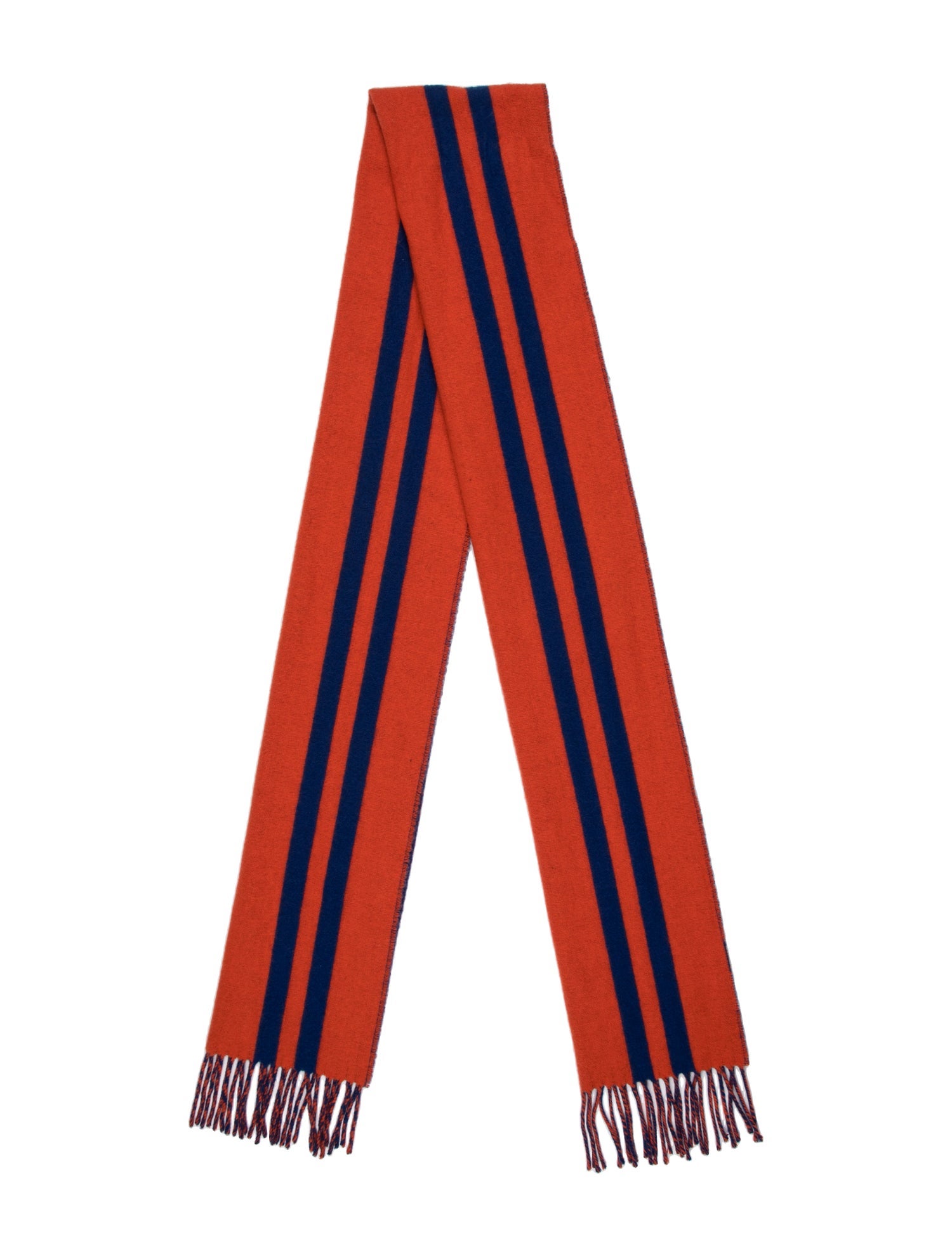 Burberry London Merino Wool Striped Scarf