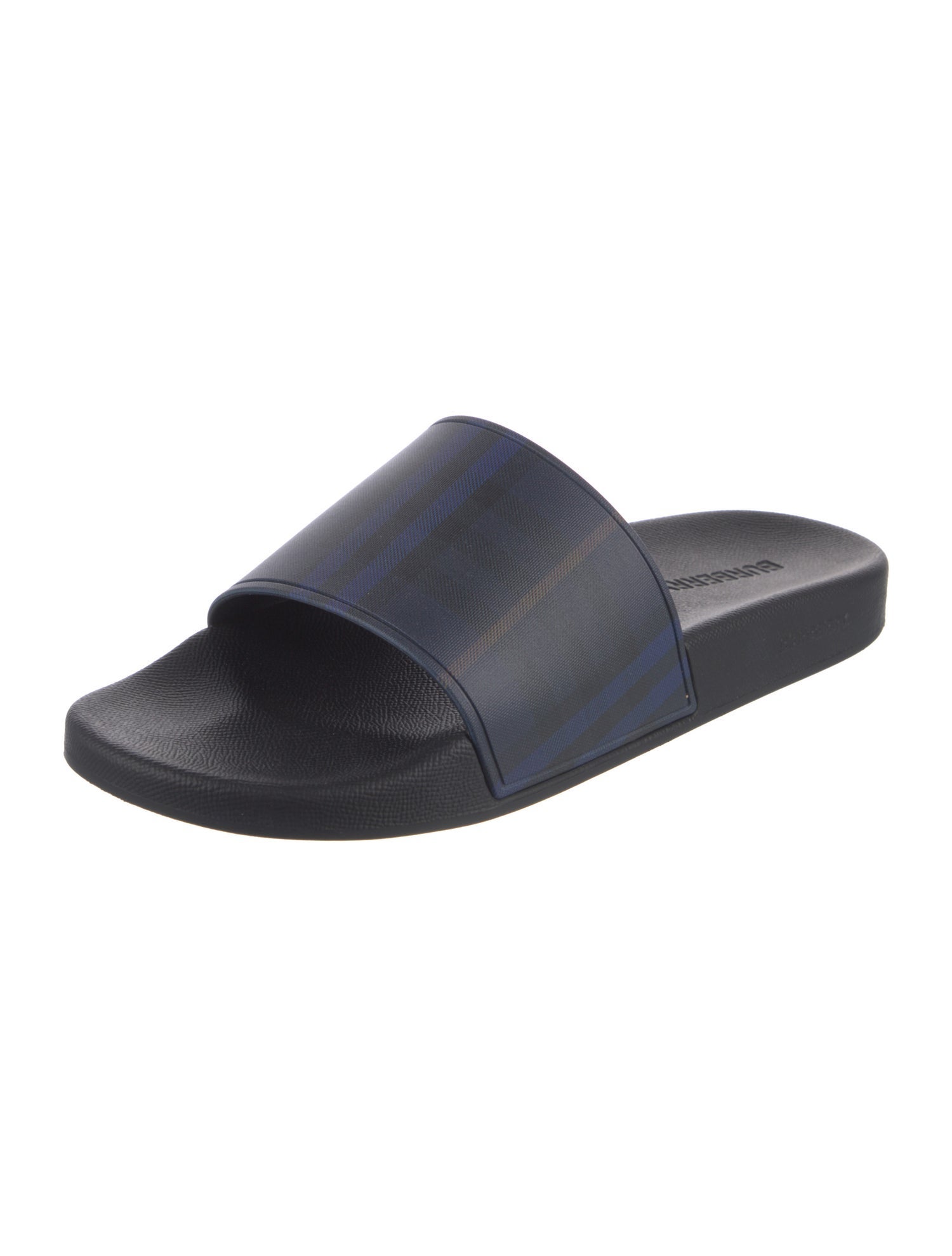 Burberry Nova Check Pattern Rubber Slides