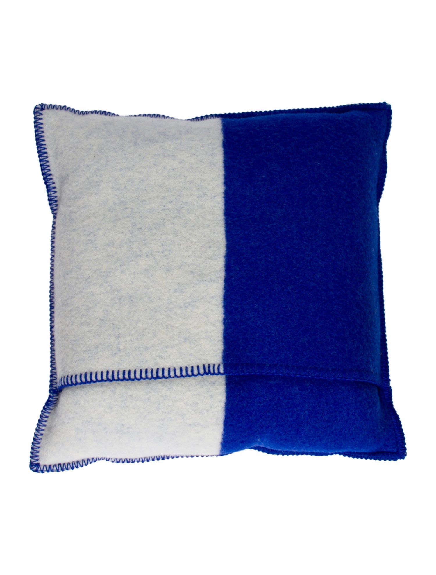 Burberry Split EKD Wool Throw Pillow