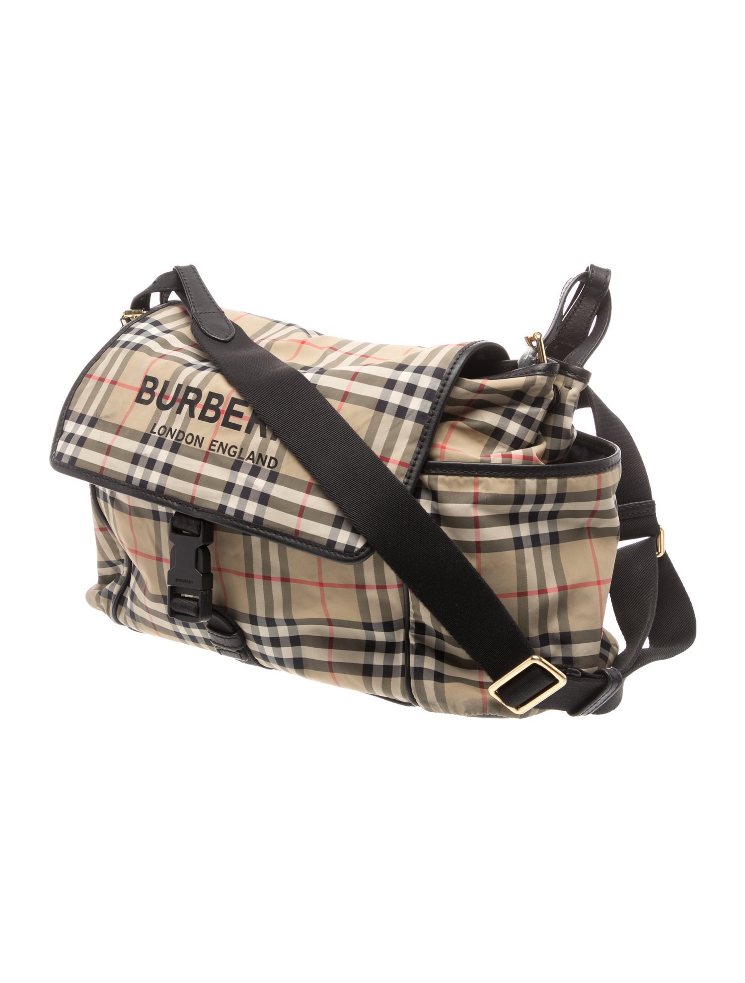 Burberry Vintage Check Diaper Bag
