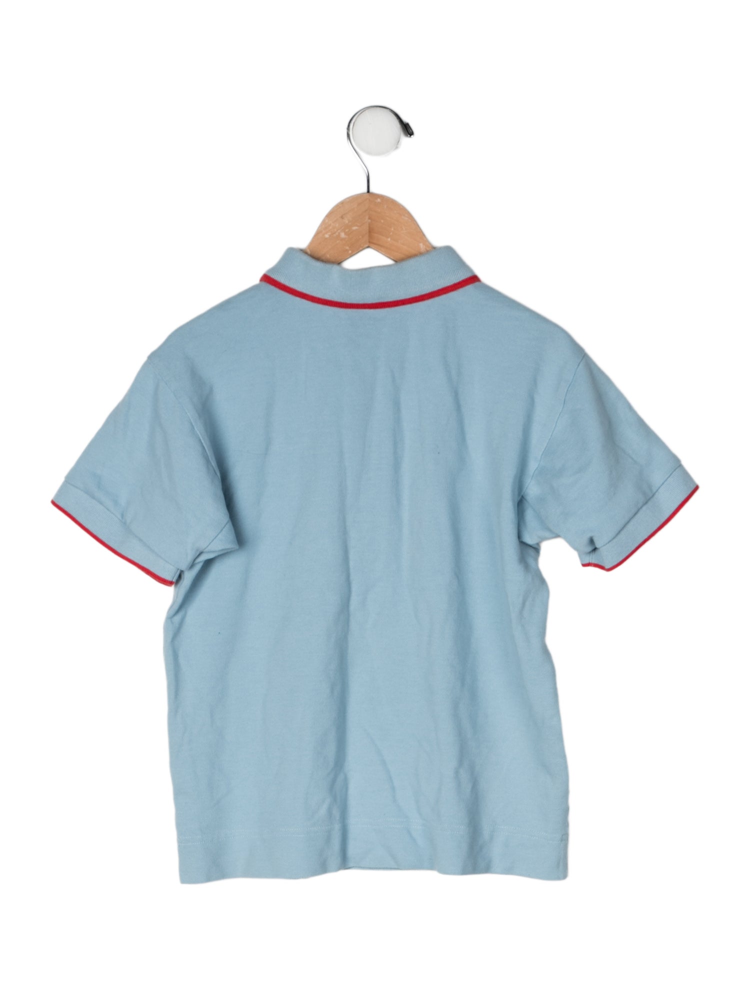 Burberry Cotton Quarter Zip Polo Shirt