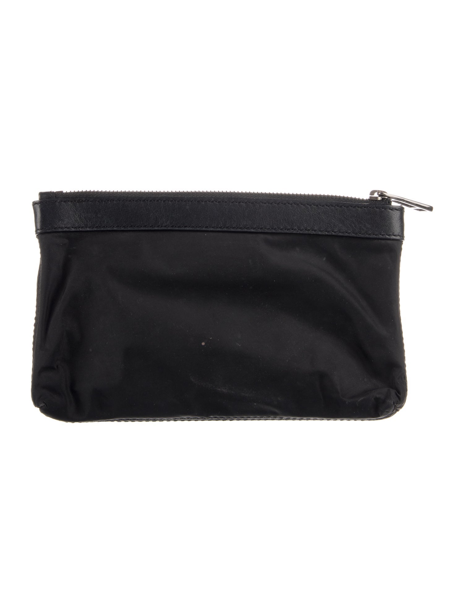 Burberry Nylon and Leather Cosmetic Bag