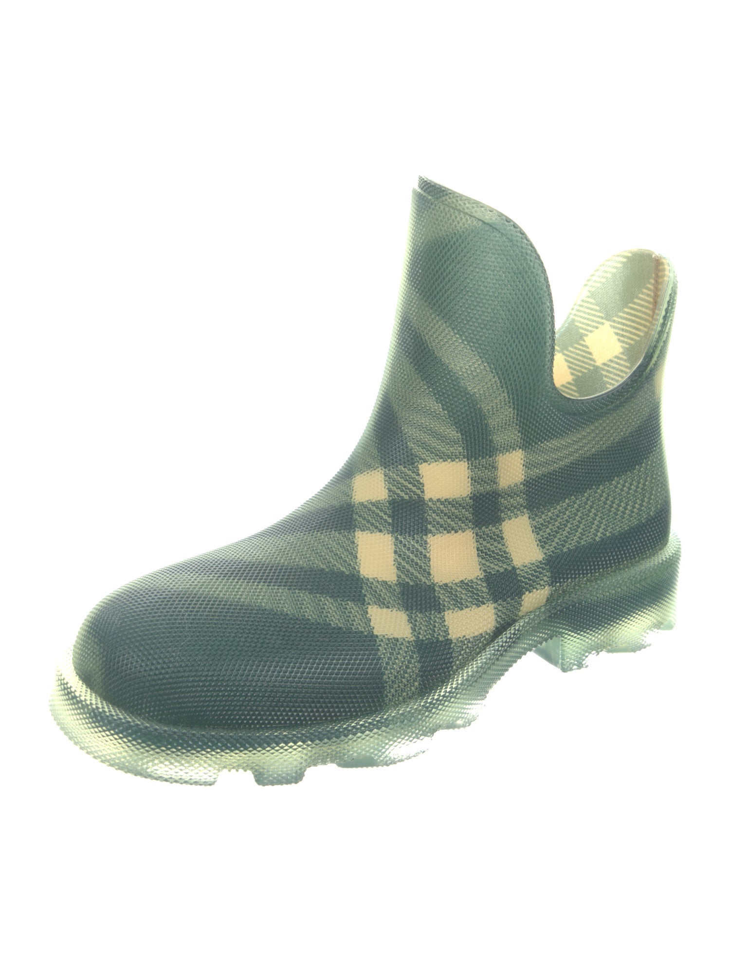 Burberry Rubber Printed Rain Boots