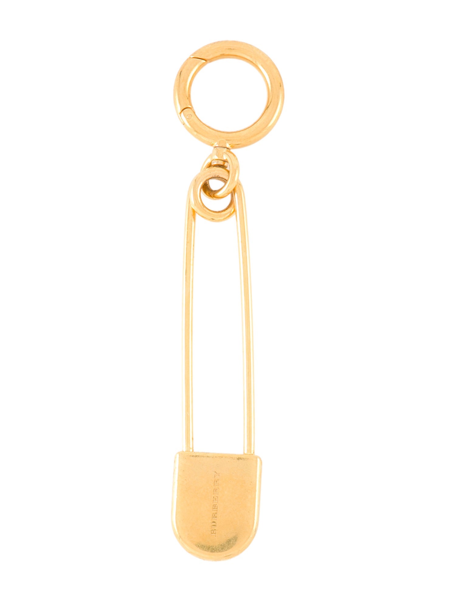 Burberry Burberry Safety Pin Bag Charm