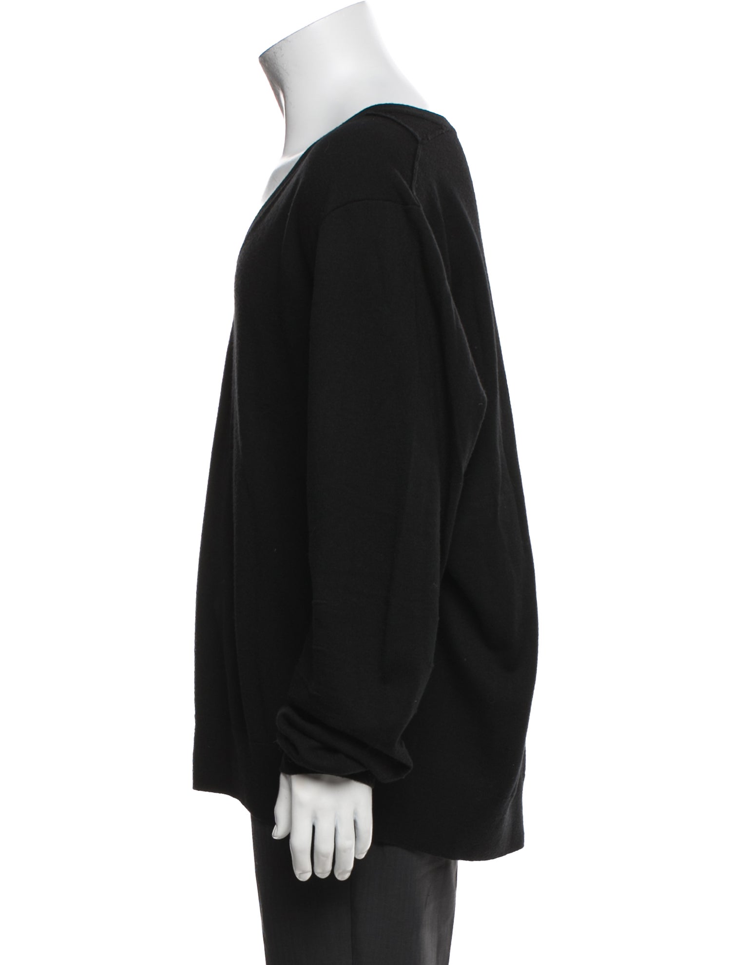 Burberry V-Neck Long Sleeve Pullover