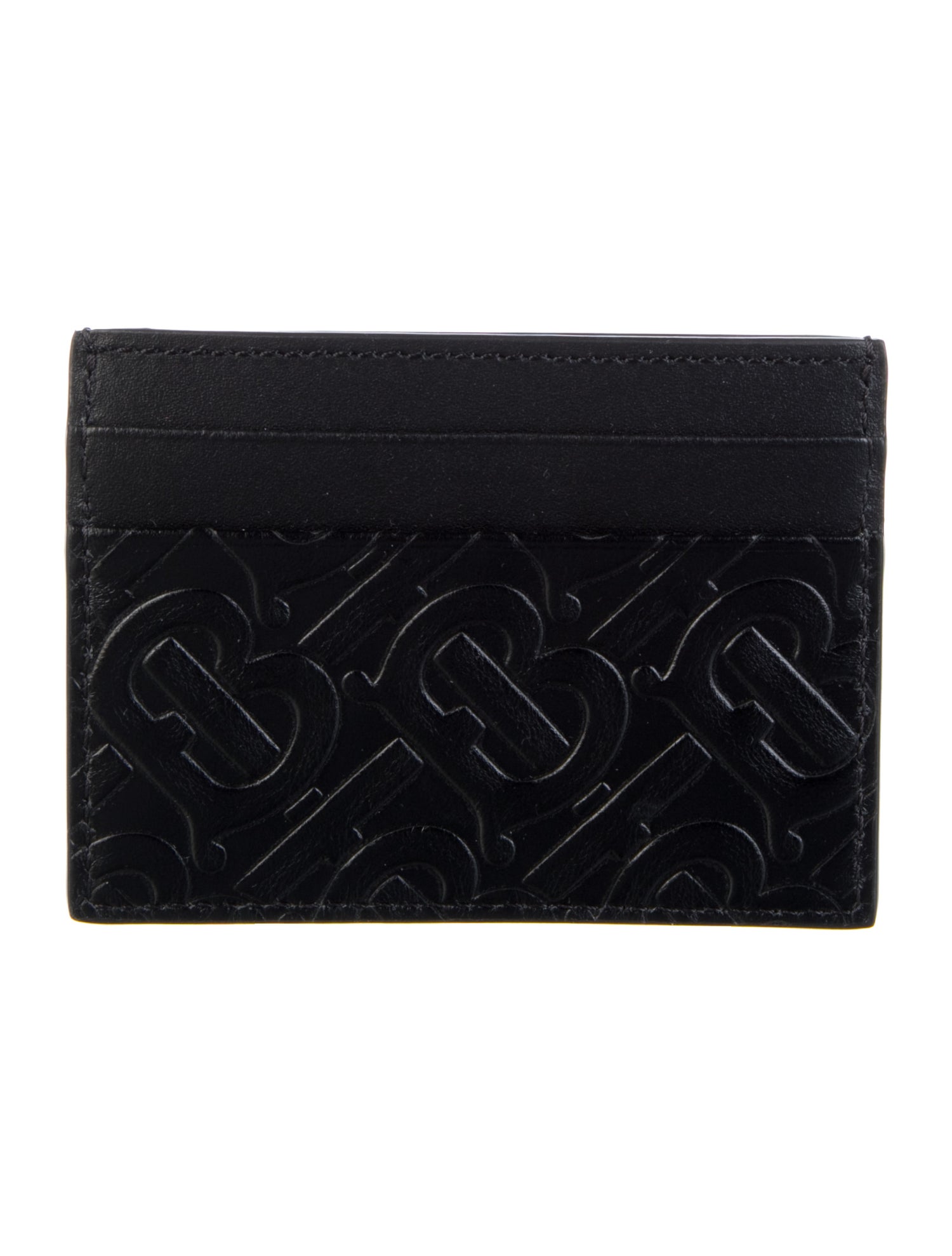 Burberry TB Monogram Leather Card Holder