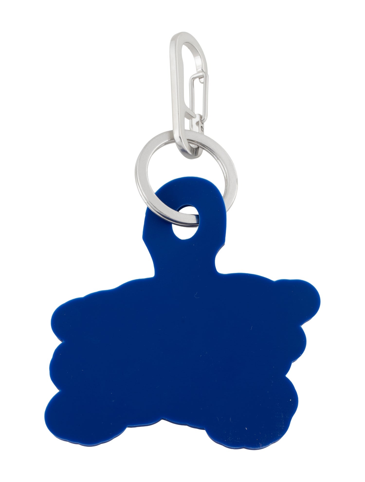 Burberry Women's Rubber Bag Charm - Blue Bag Accessories