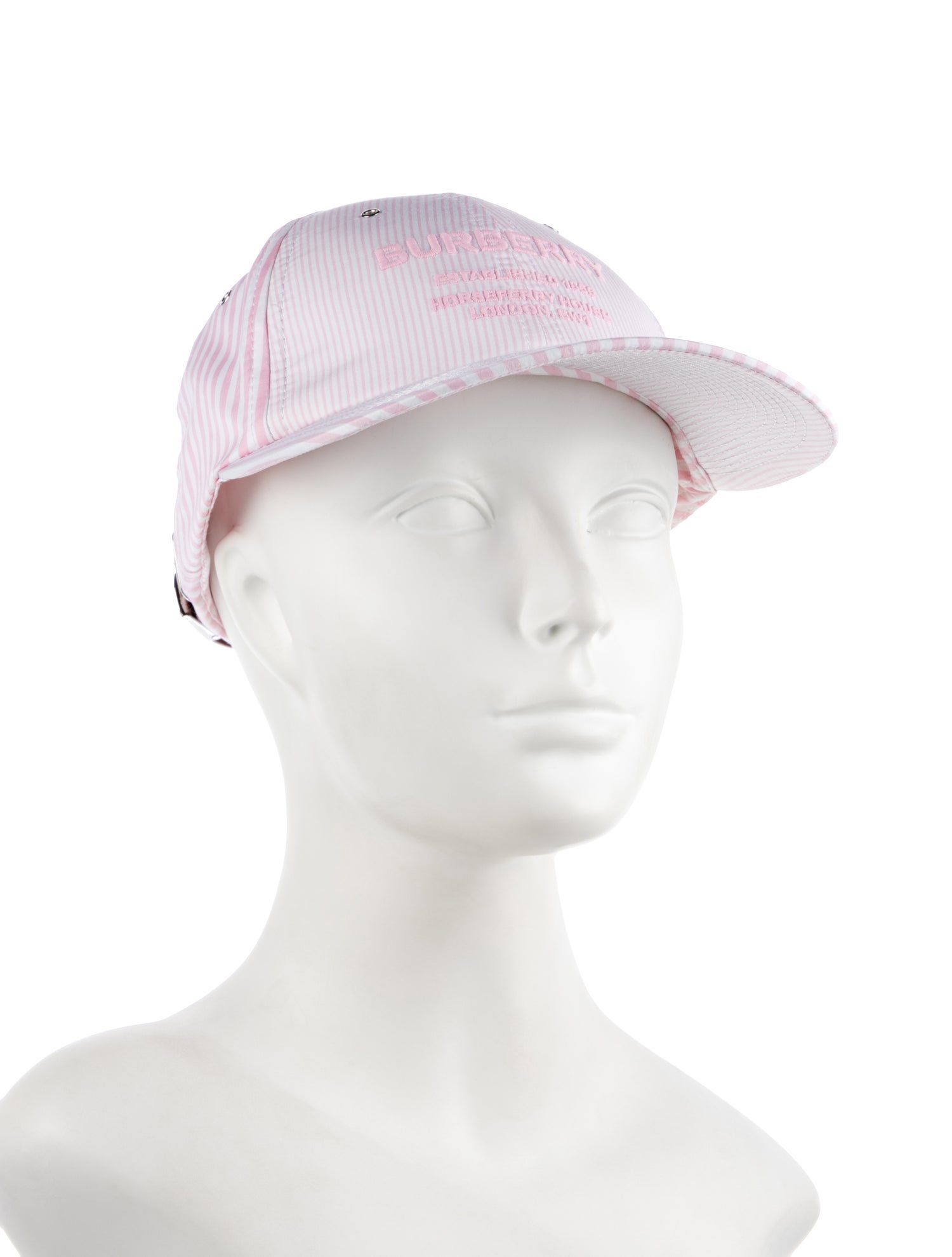 Burberry Embroidered Baseball Cap.