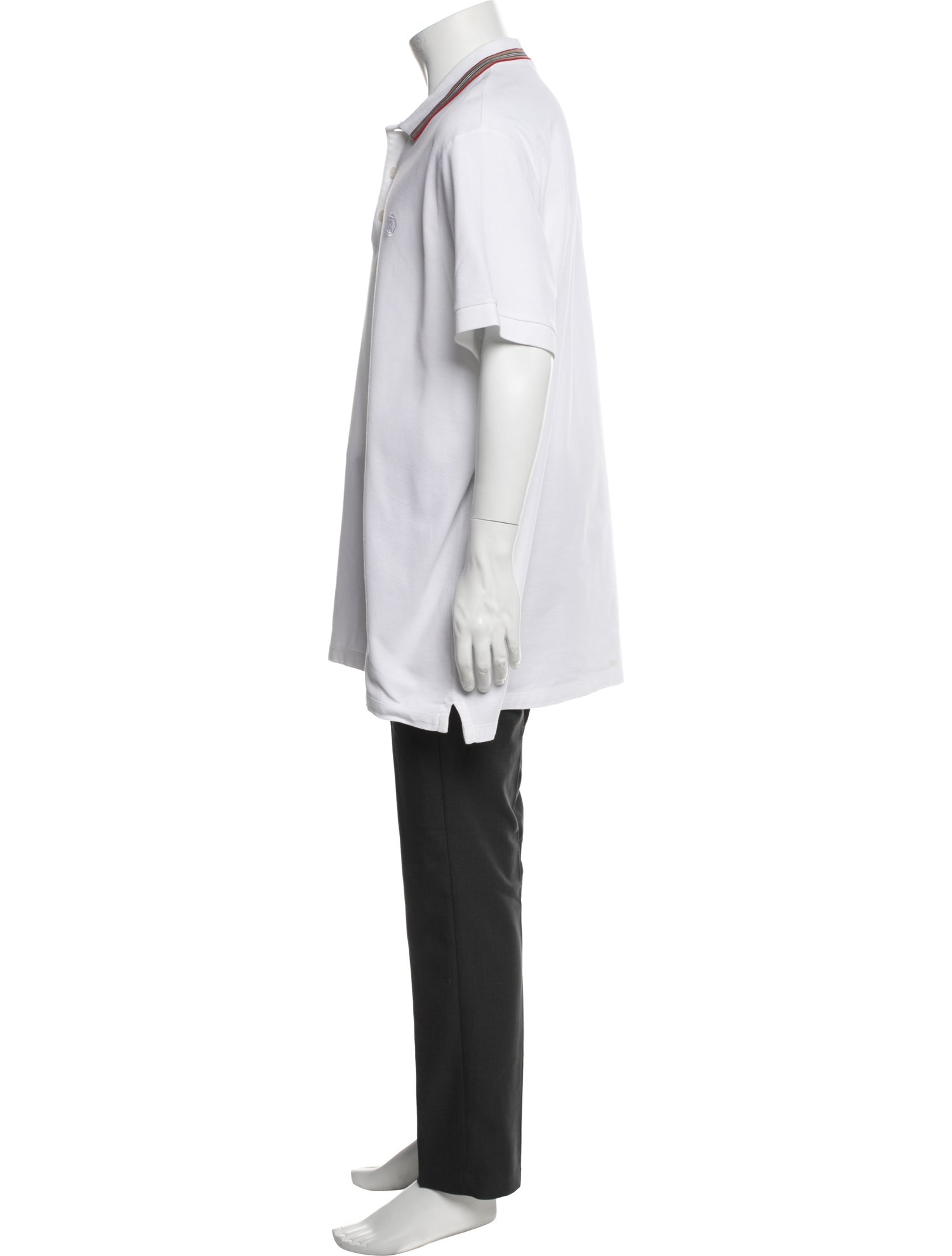 Burberry Collar Short Sleeve Polo Shirt