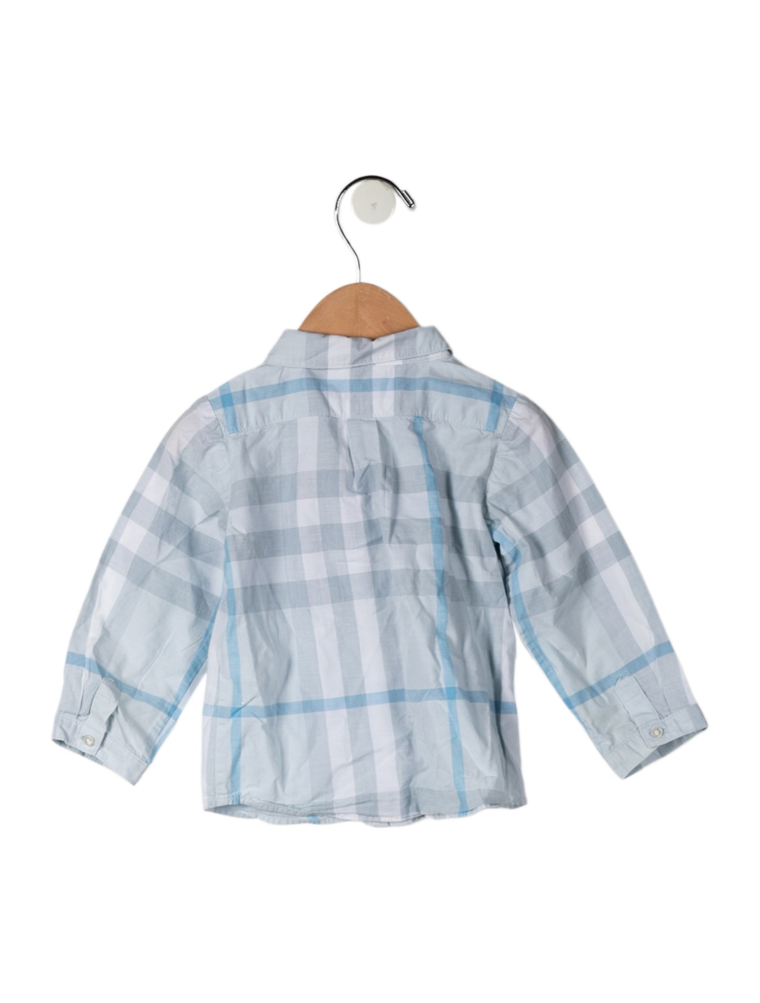 Burberry Infant Boys' Pattern Print Long Sleeve Shirt