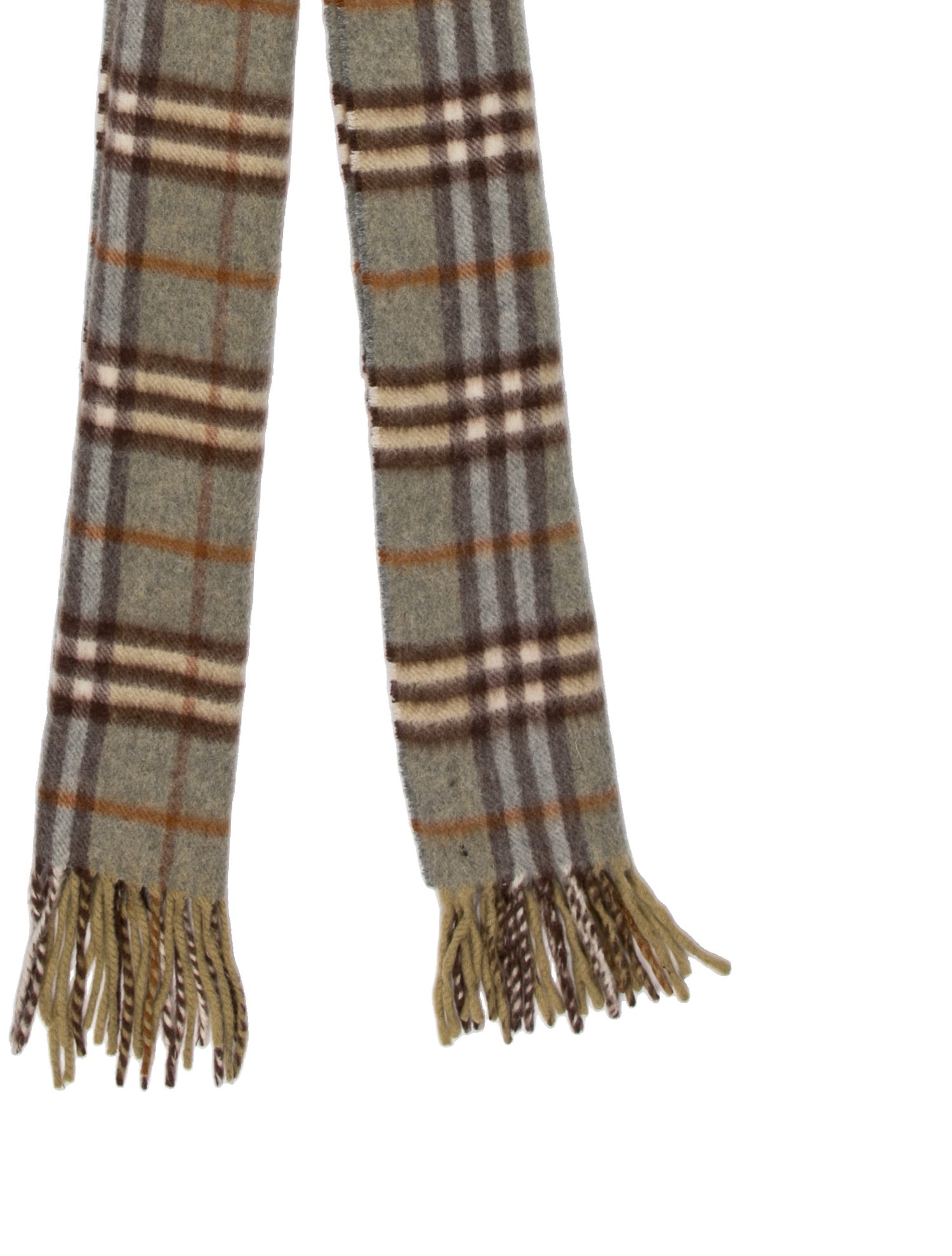 Burberry Cashmere Nova Check Scarf | The RealReal