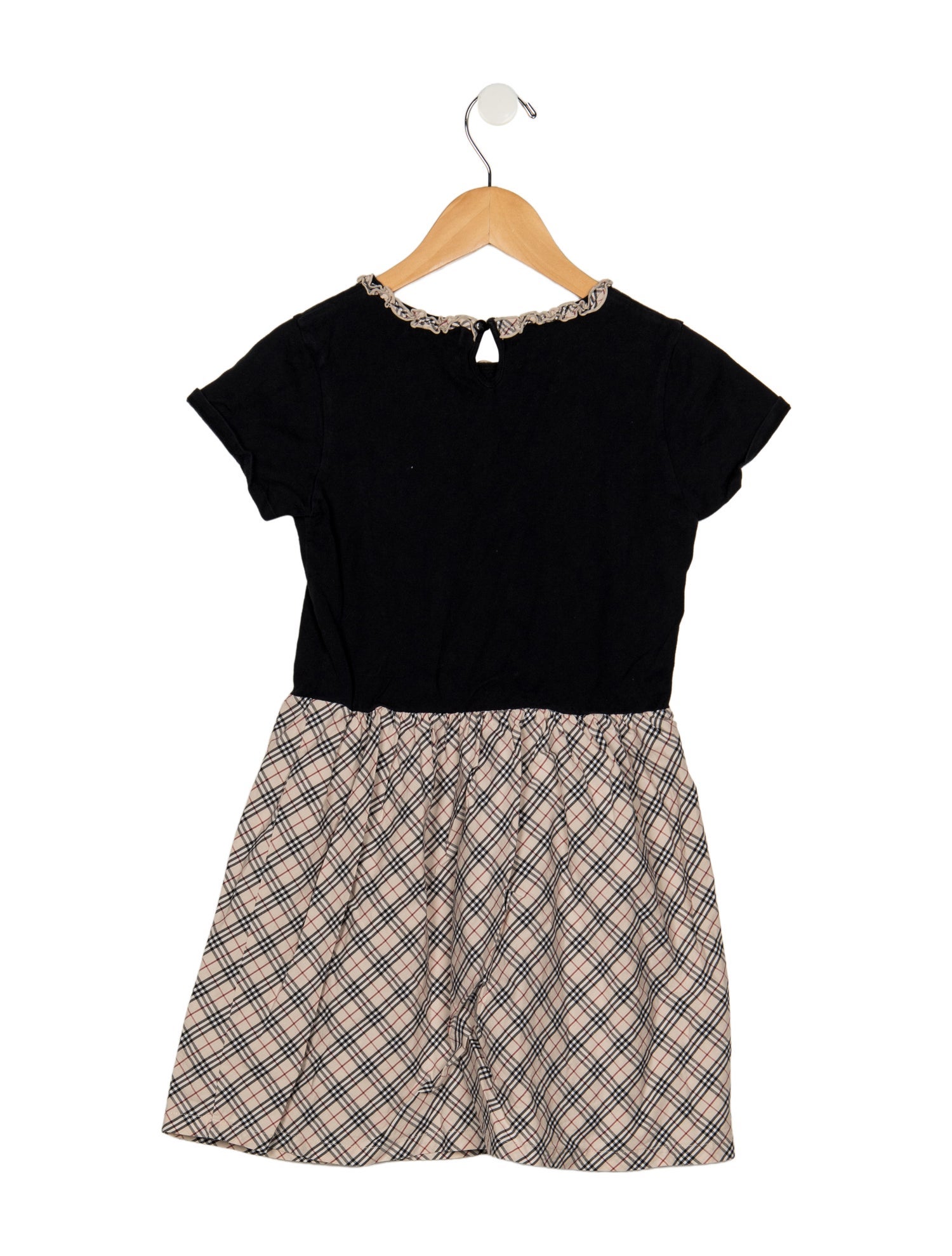 Burberry London Toddler Girls' Short Sleeve Pattern Printed Dress