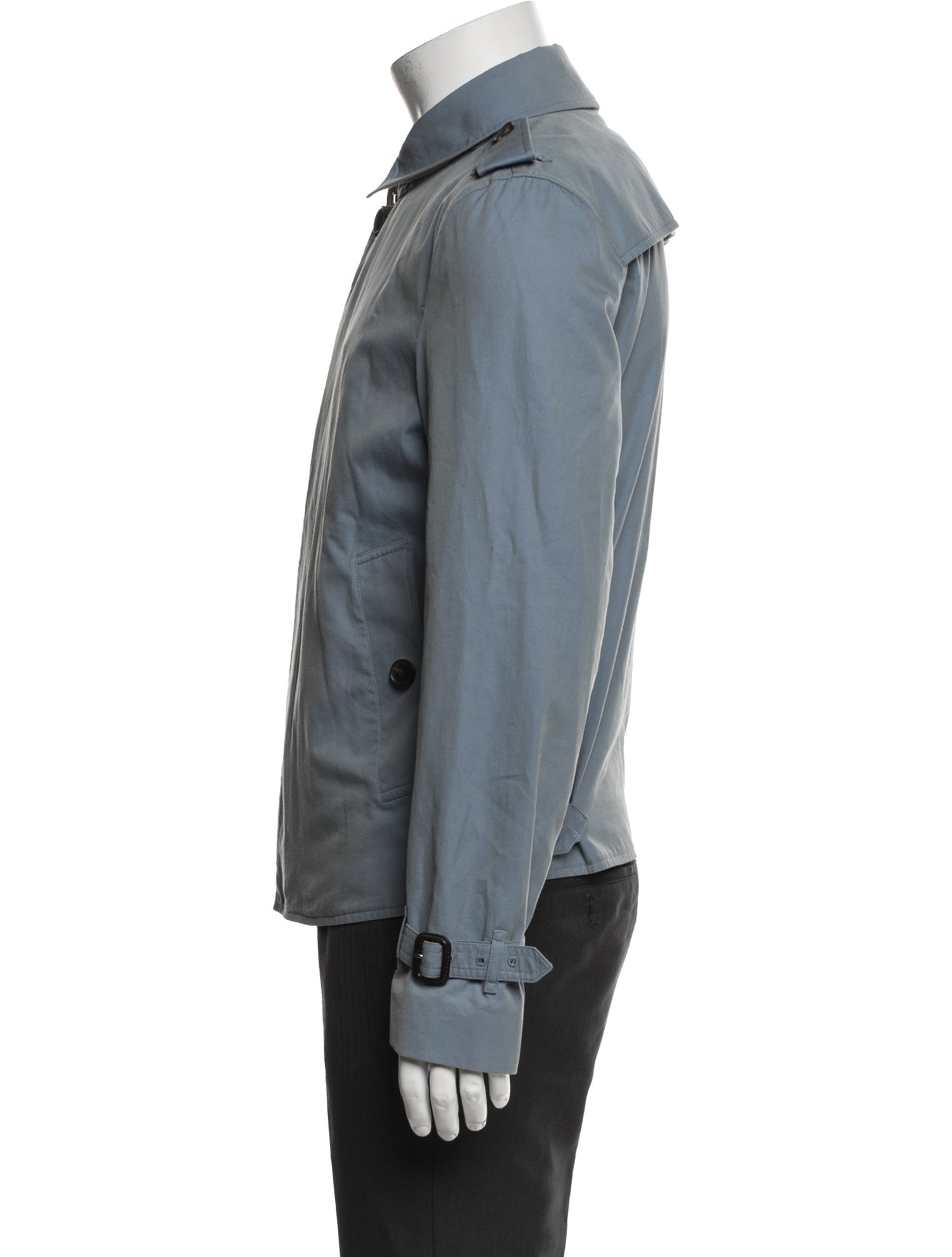 Burberry House Check Pattern Trench Coat