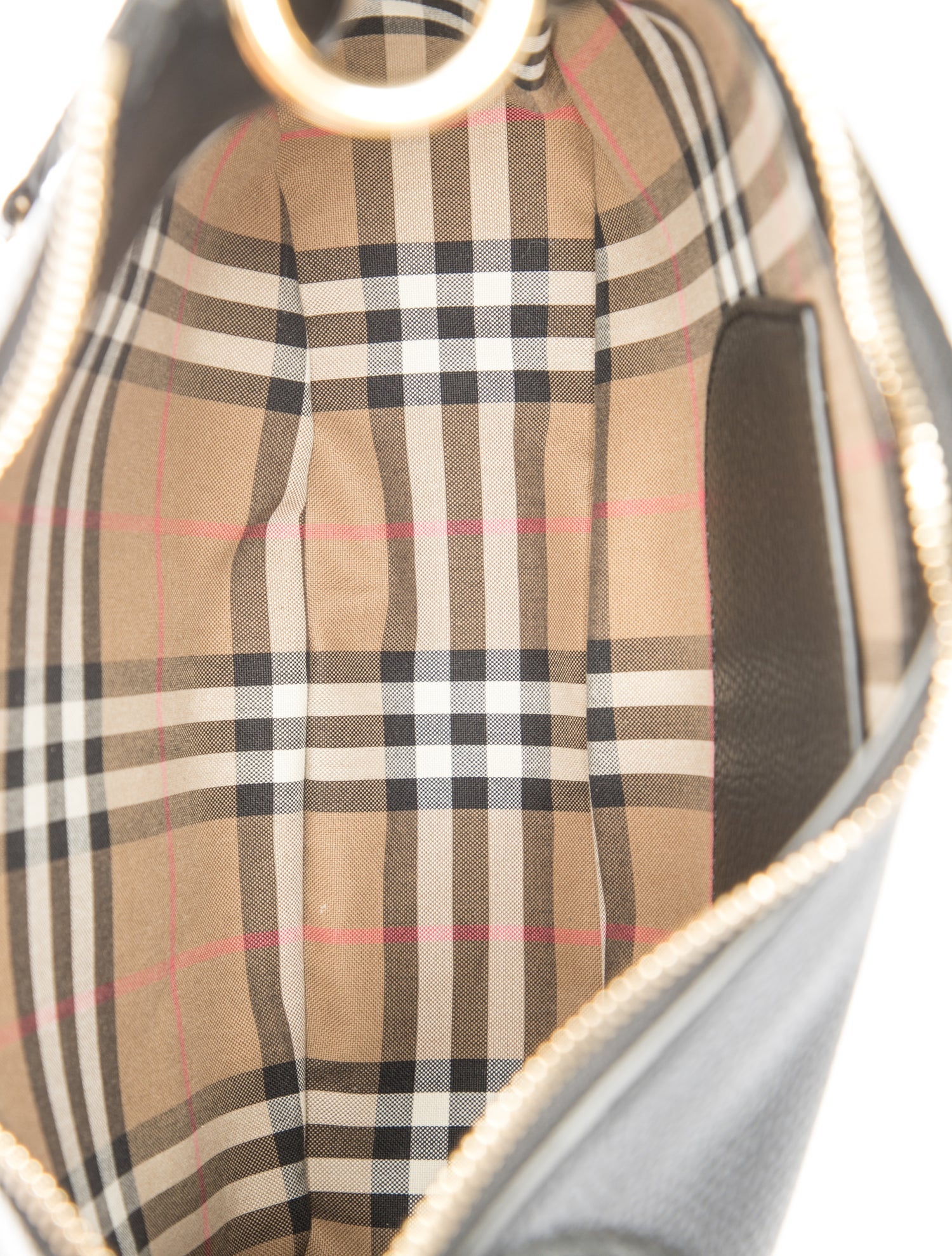Burberry Nova Check Shoulder Bag w/ Tags - Black Shoulder Bags