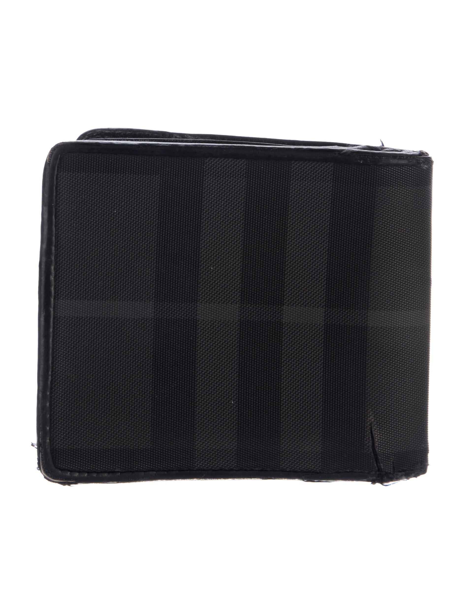 Burberry Nylon Printed Compact Wallet