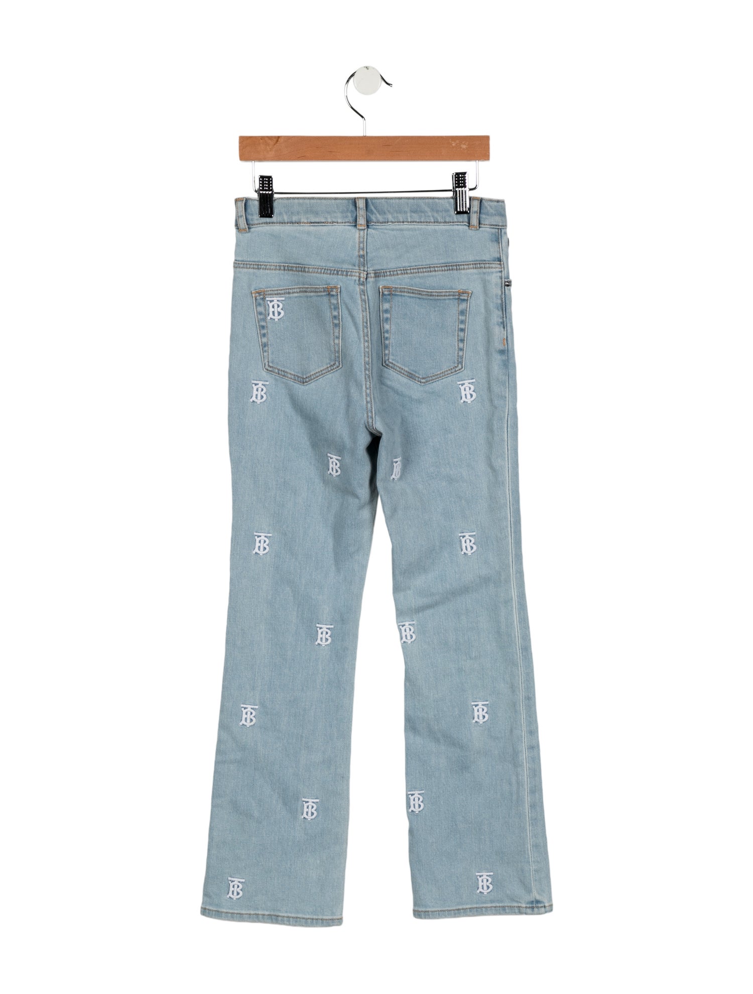 Burberry Embroidered Jeans